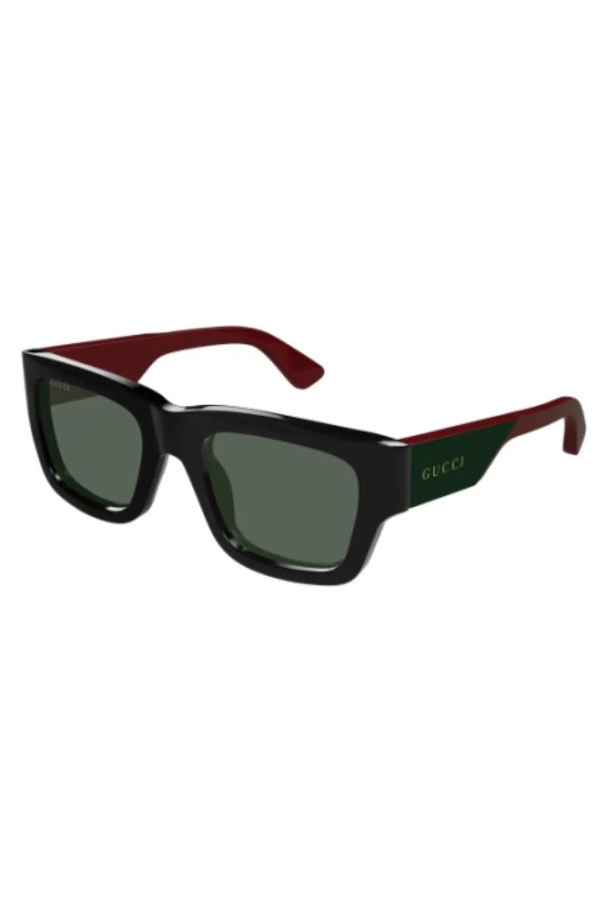 Gucci GG1668S Occhiali da Sole Nero/Verde