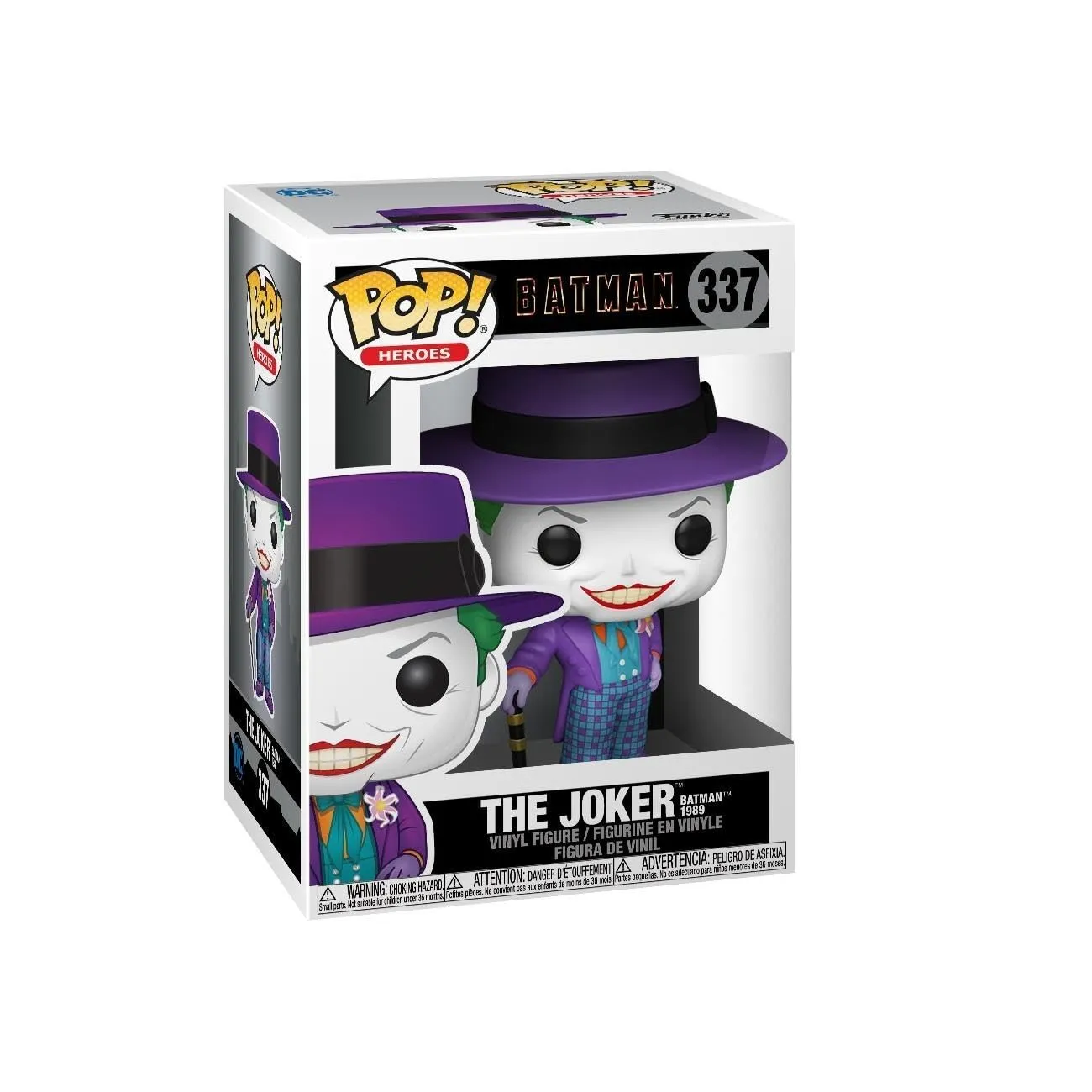Funko Pop! Heroes: DC Batman 1989 - The Joker With Hat (Chase Variant)