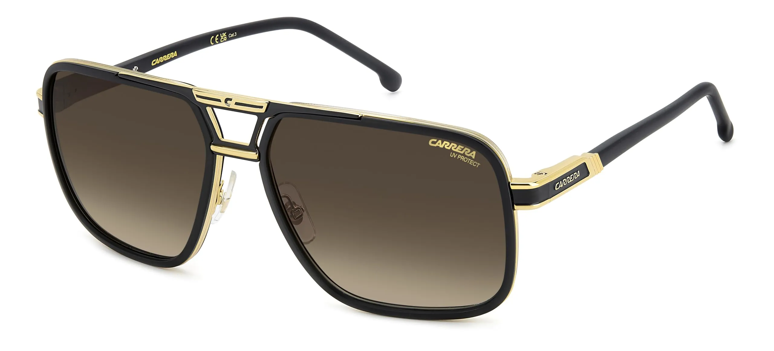 Carrera 1071/S Occhiali da Sole - Nero Opaco Oro