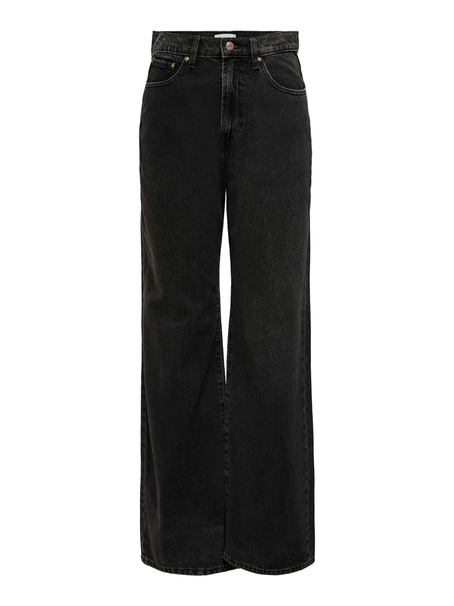 ONLY ONLHOPE Ex HW Wide DNM ANA129 Noos Jeans, Black Denim