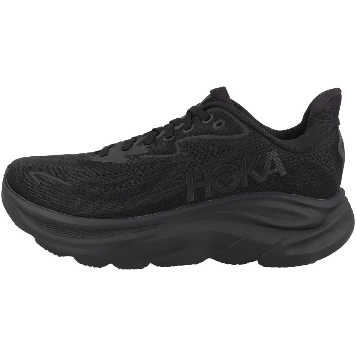 HOKA Clifton 10 Donna Black/Black