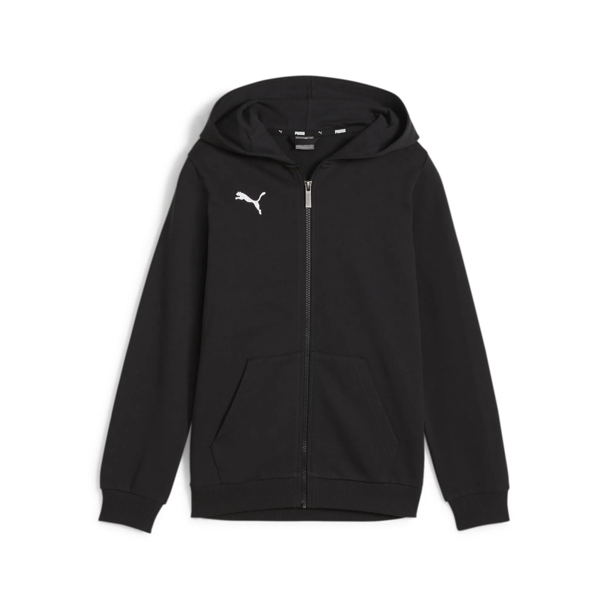 PUMA Giacca da Ragazzo Teamgoal Casuals con Cappuccio Jr Sweat