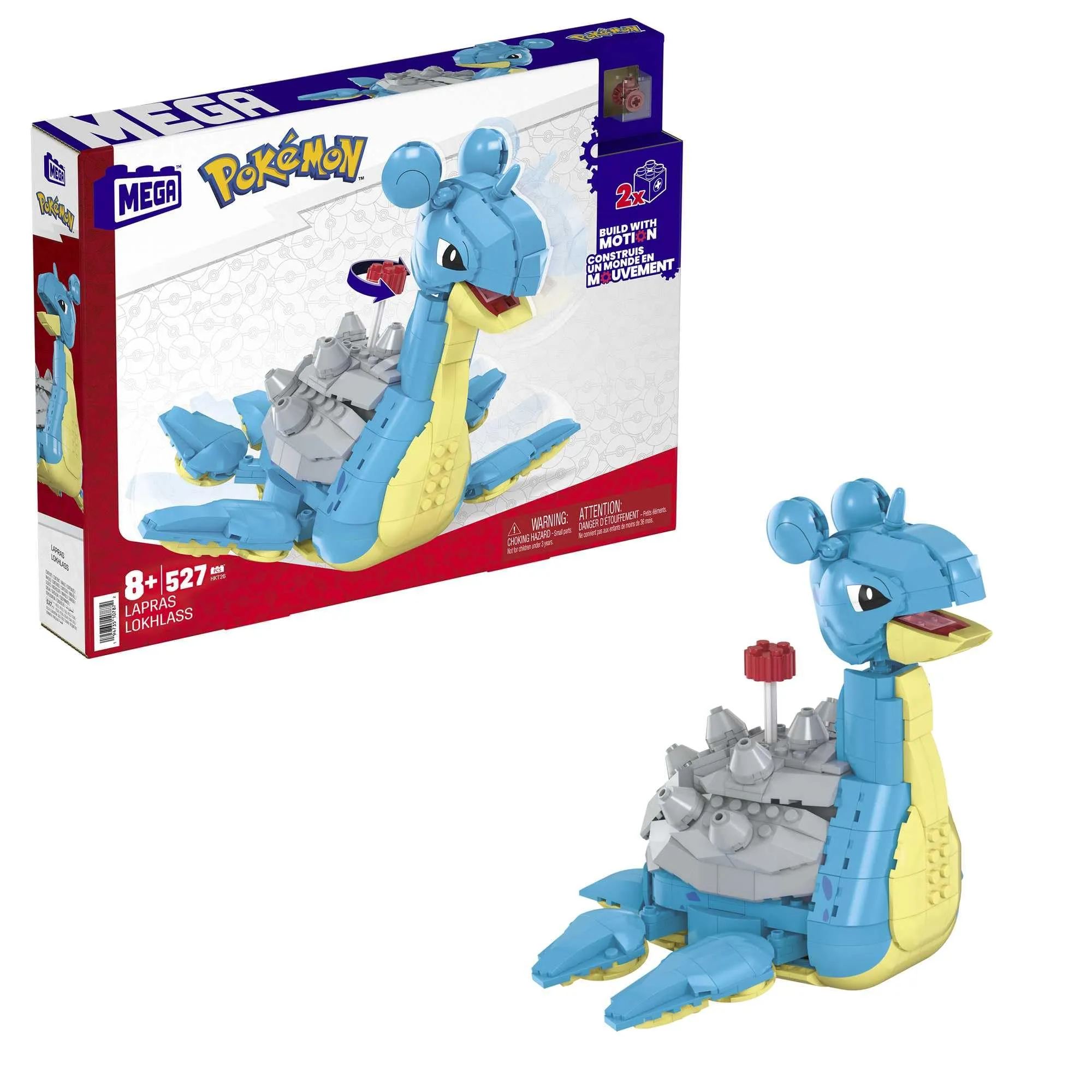 MEGA Pokémon - Lapras da Costruire e Collezionare