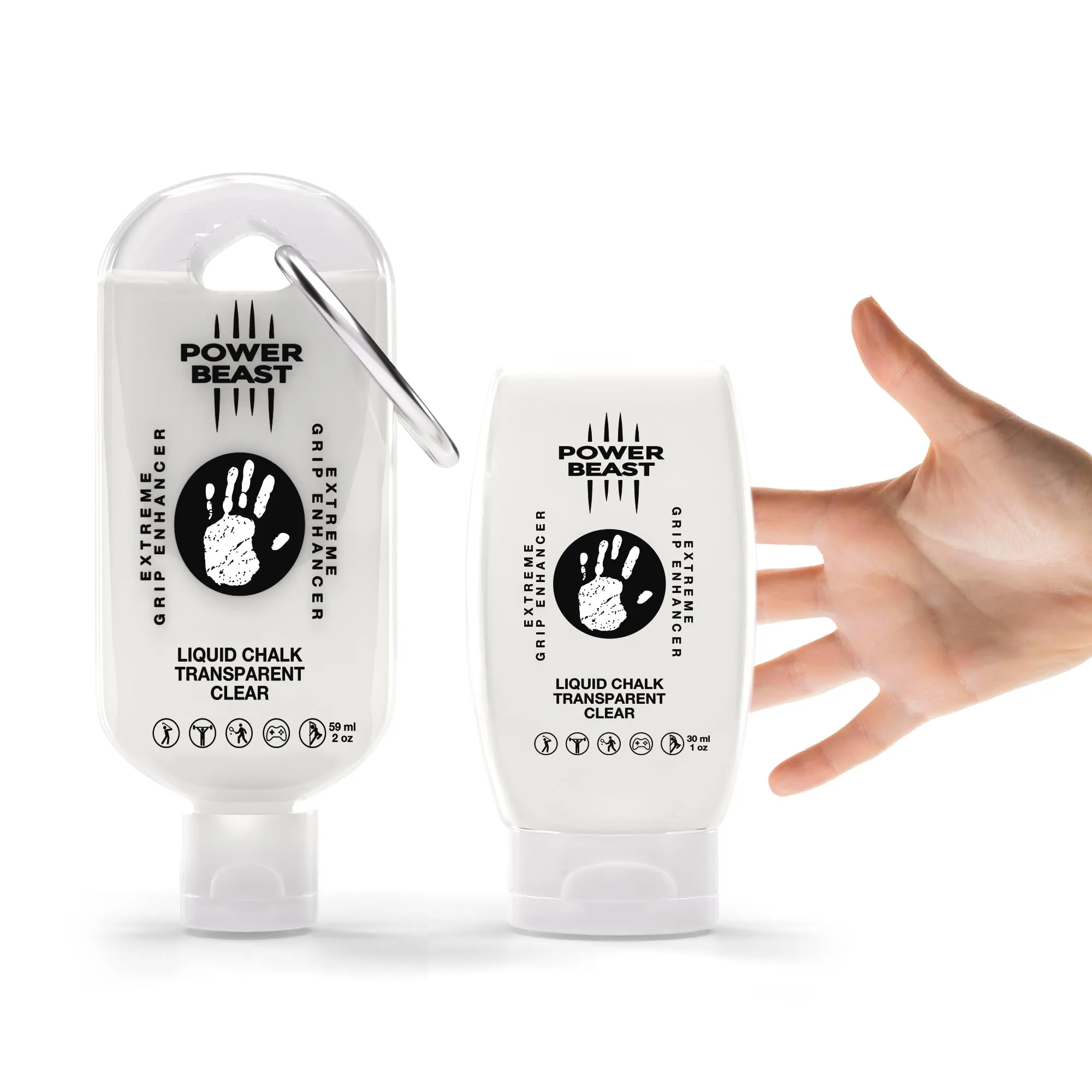 Power Beast Magnesite Liquida Trasparente - Presa Ottimale per Performance Sportive