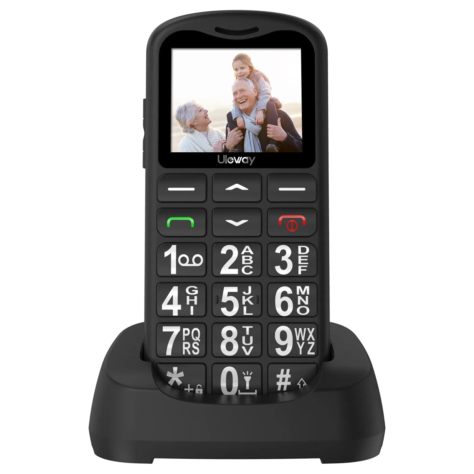 CHAKEYAKE Telefono Cellulare per Persone Anziane