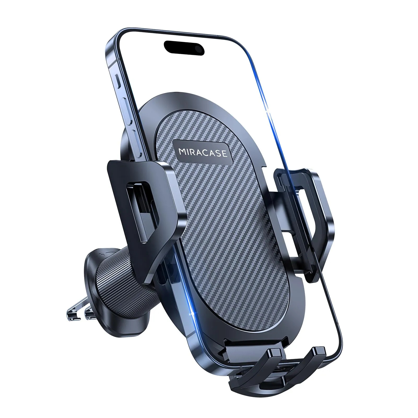 Miracase Porta Cellulare Auto con Doppio Gancio in Acciaio