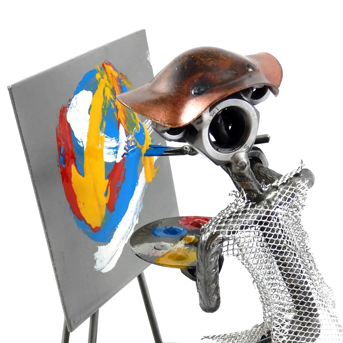 Pittore Artista in Metallo - Idea Regalo Originale