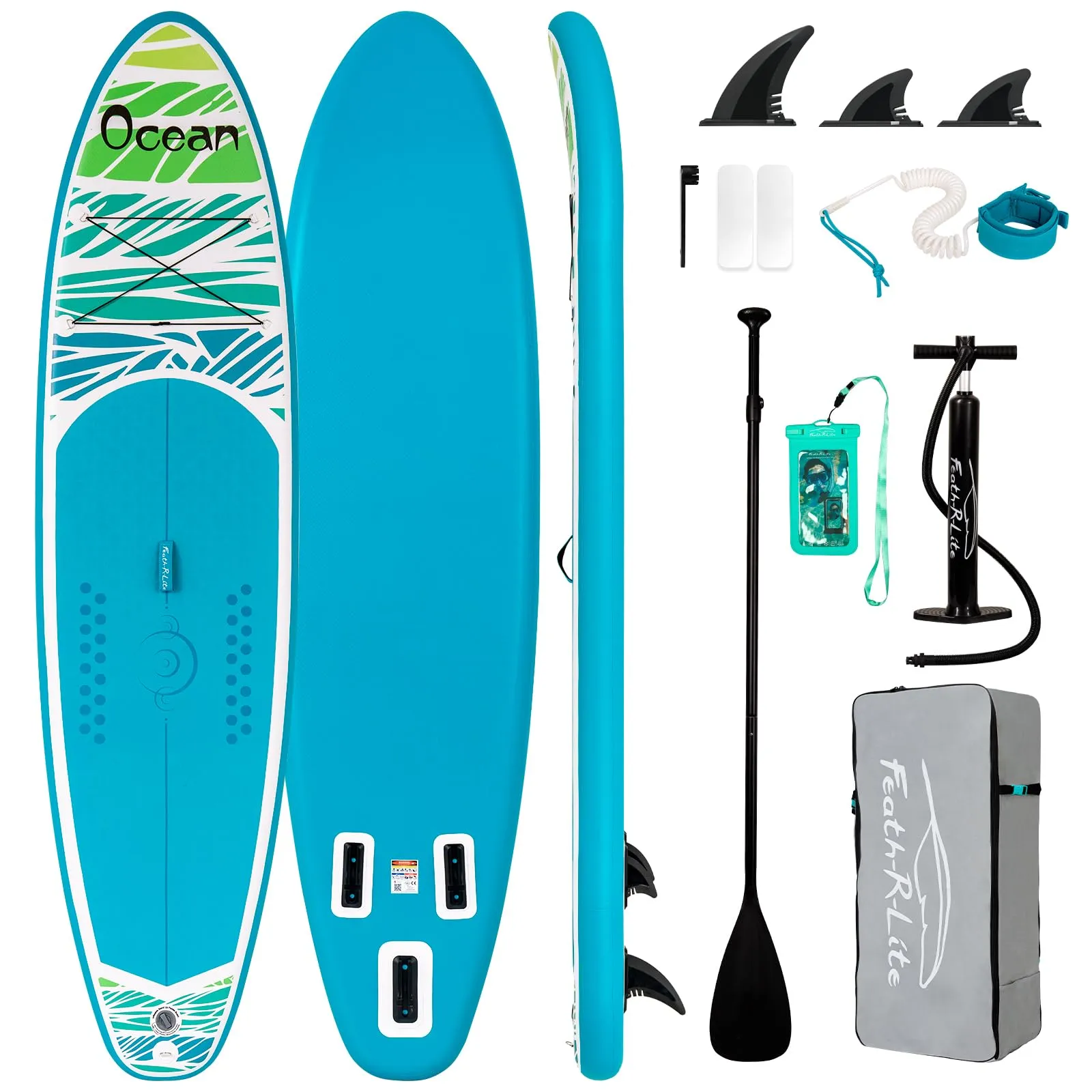 FunWater Tavola SUP Gonfiabile 335 cm: Stabilità, Durata e Divertimento per Tutti i Livelli