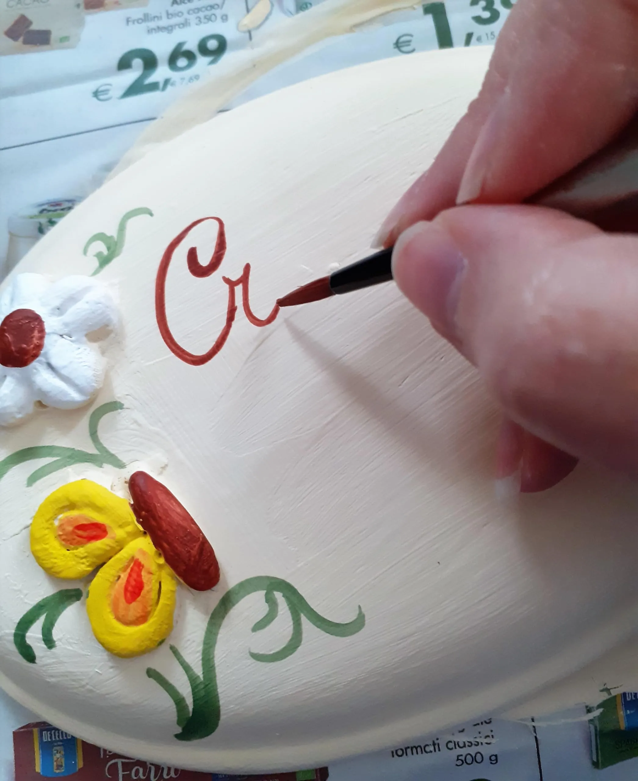 Targa Personalizzabile in Ceramica Artigianale Siciliana