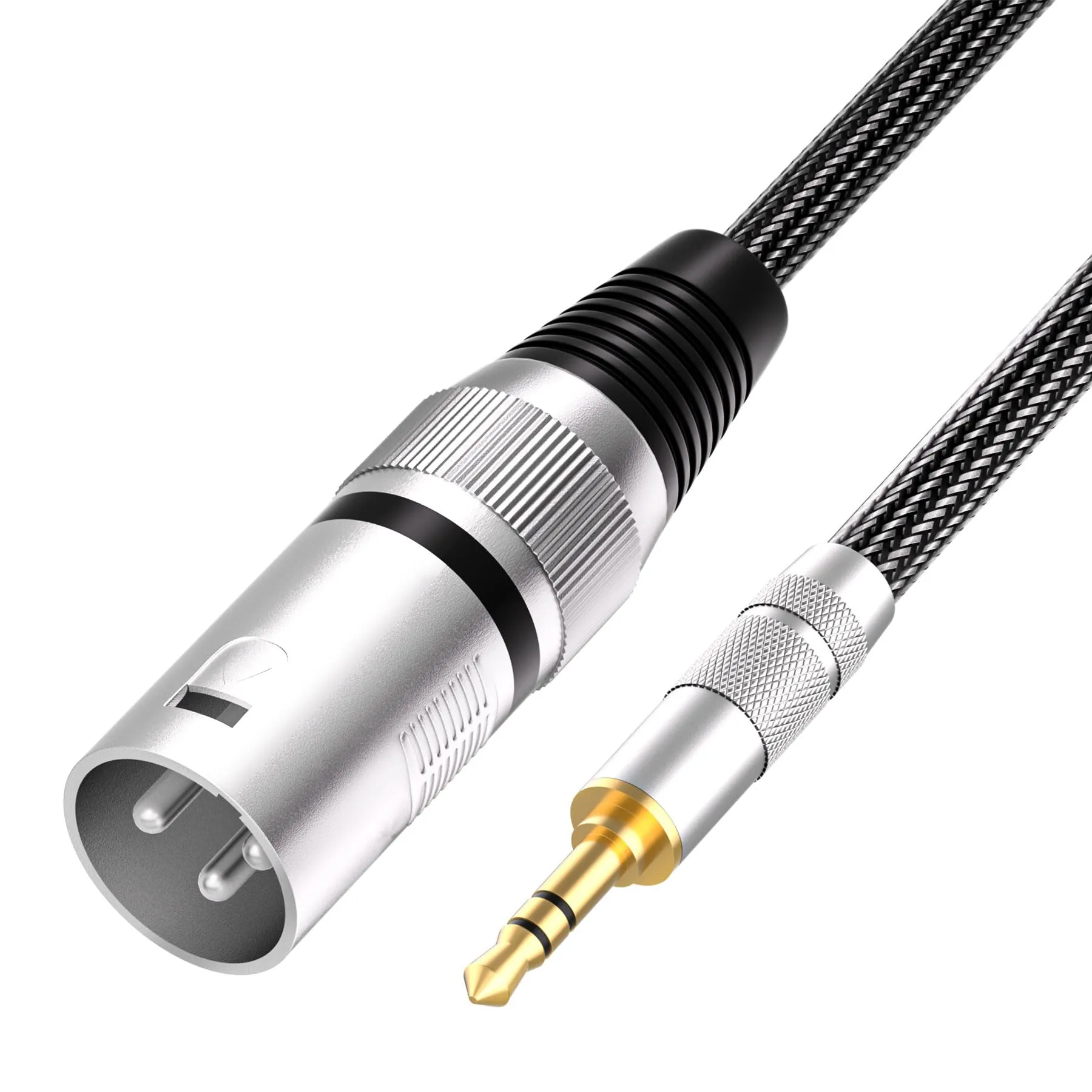Tisino Cavo Audio da 3.5mm a XLR Maschio - 3 Metri