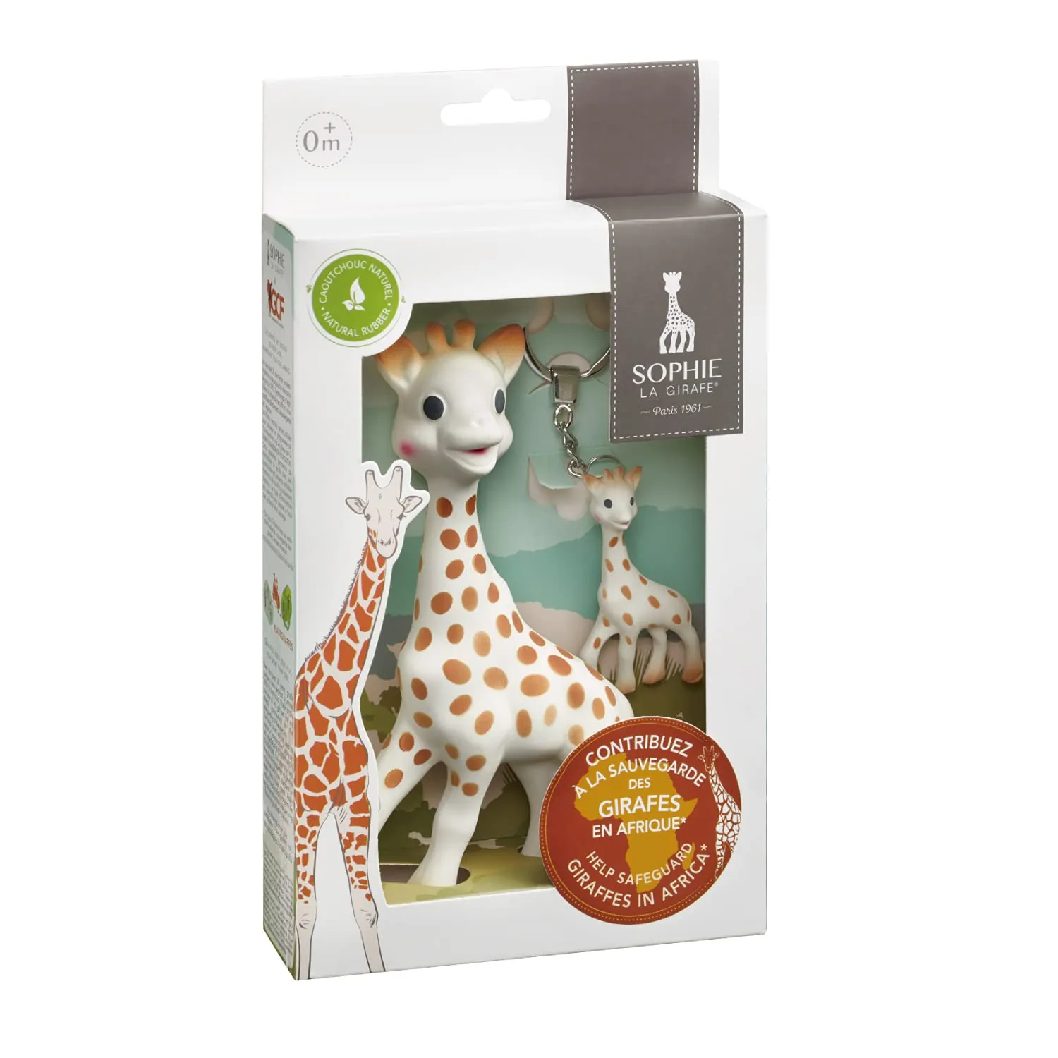 Sophie la Girafe Cofanetto Edizione Limitata GCF (Giraffe Conservation Foundation)