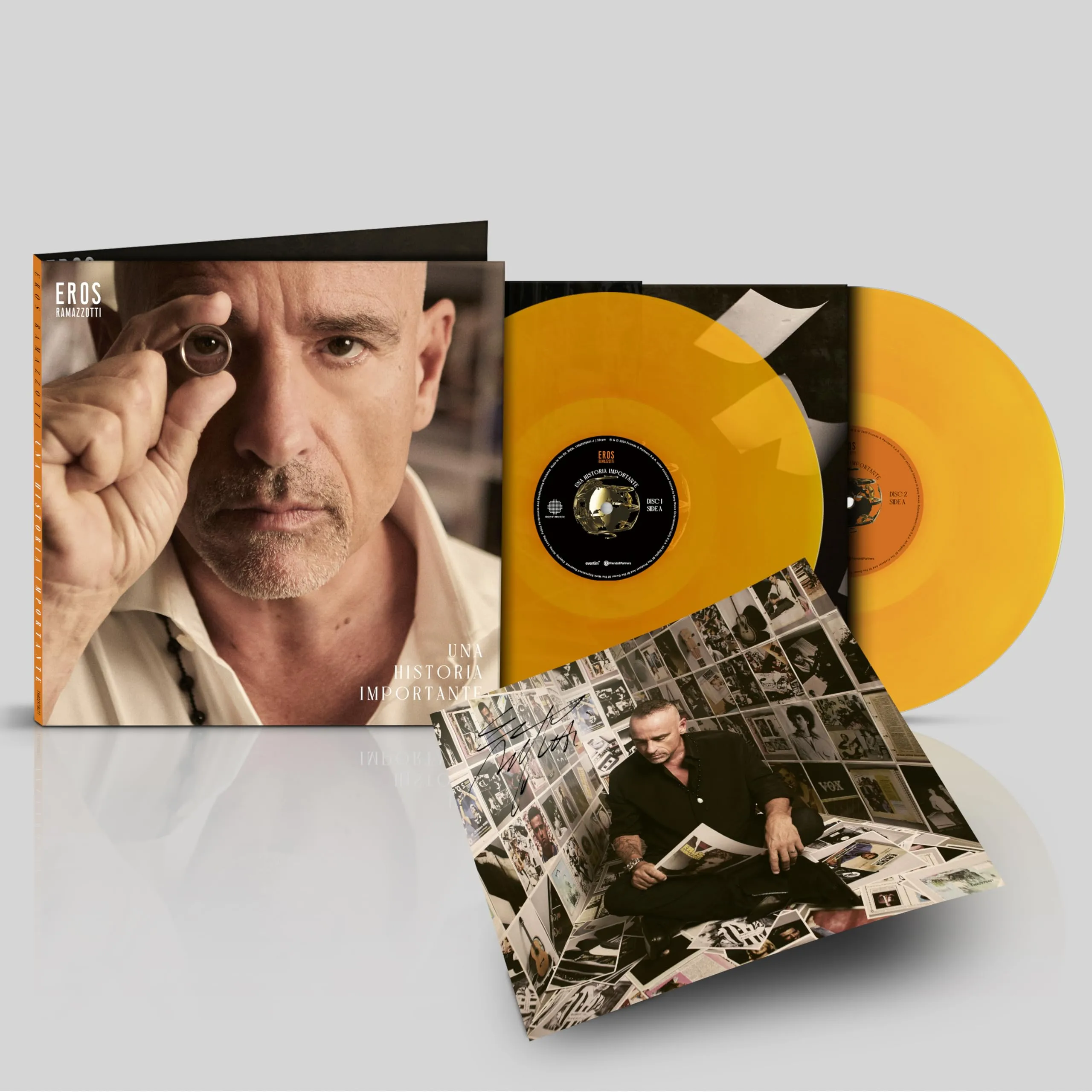 Una Historia Importante - 2LP Naranja Autografato - Spanish Version