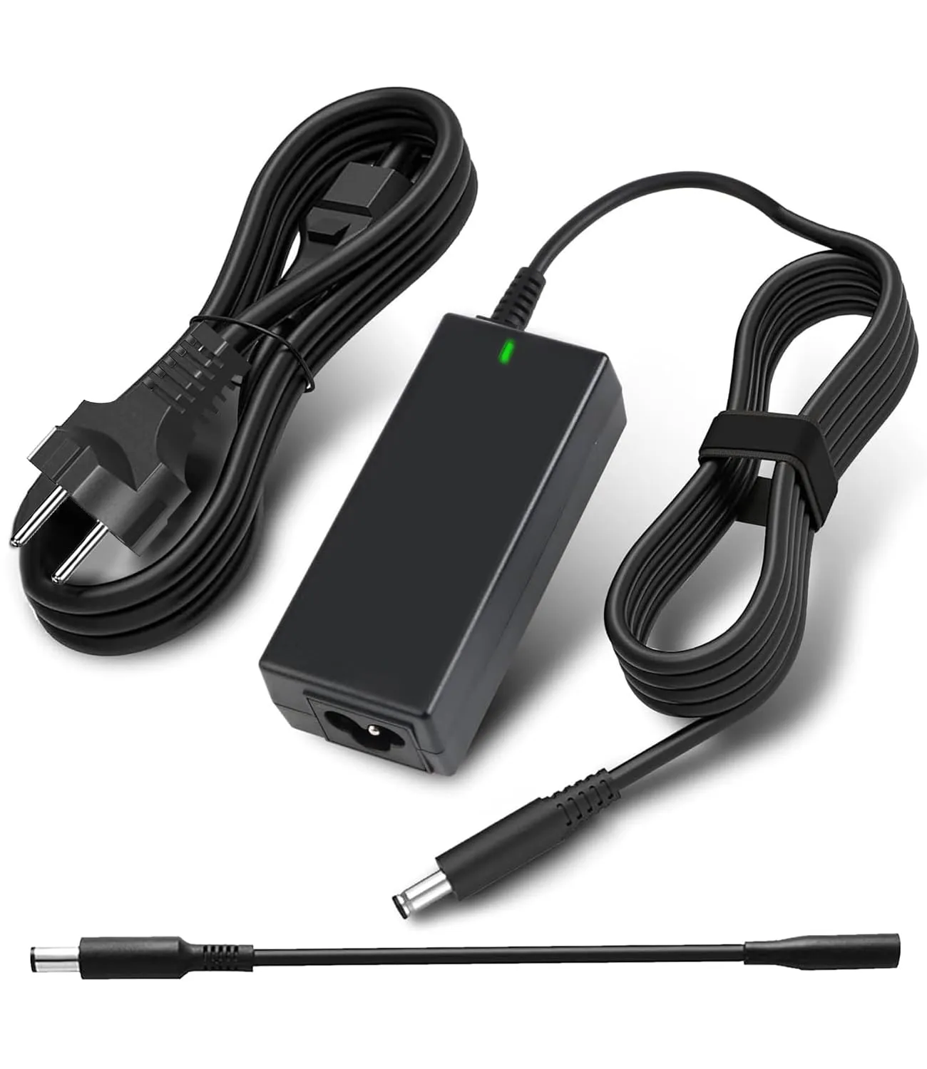 Alimentatore Compatibile Dell 65W 45W, Caricatore Cluvox per Inspiron, Latitude, Vostro - Connettori 4.5x3.0mm & 7.4x5.0mm