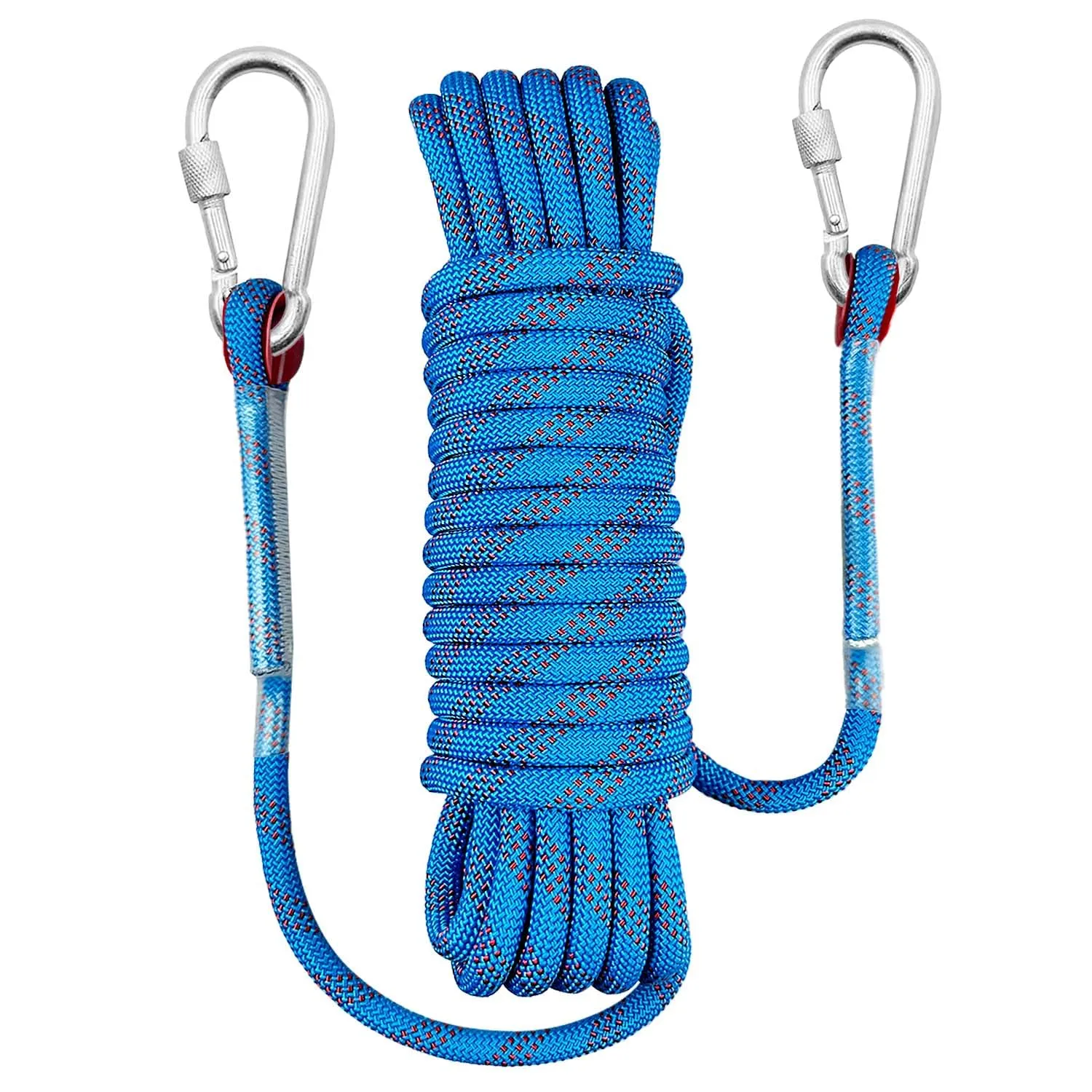 Corda da Arrampicata 10M con Moschettone per Esterni