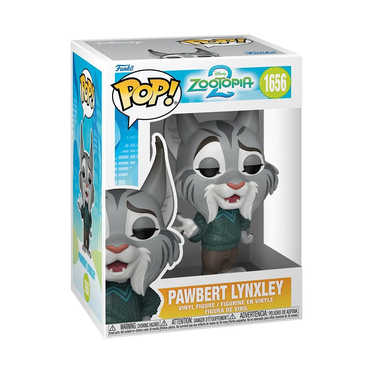 Funko Pop! Disney: Zootopia 2 - Pawbert Lynxley