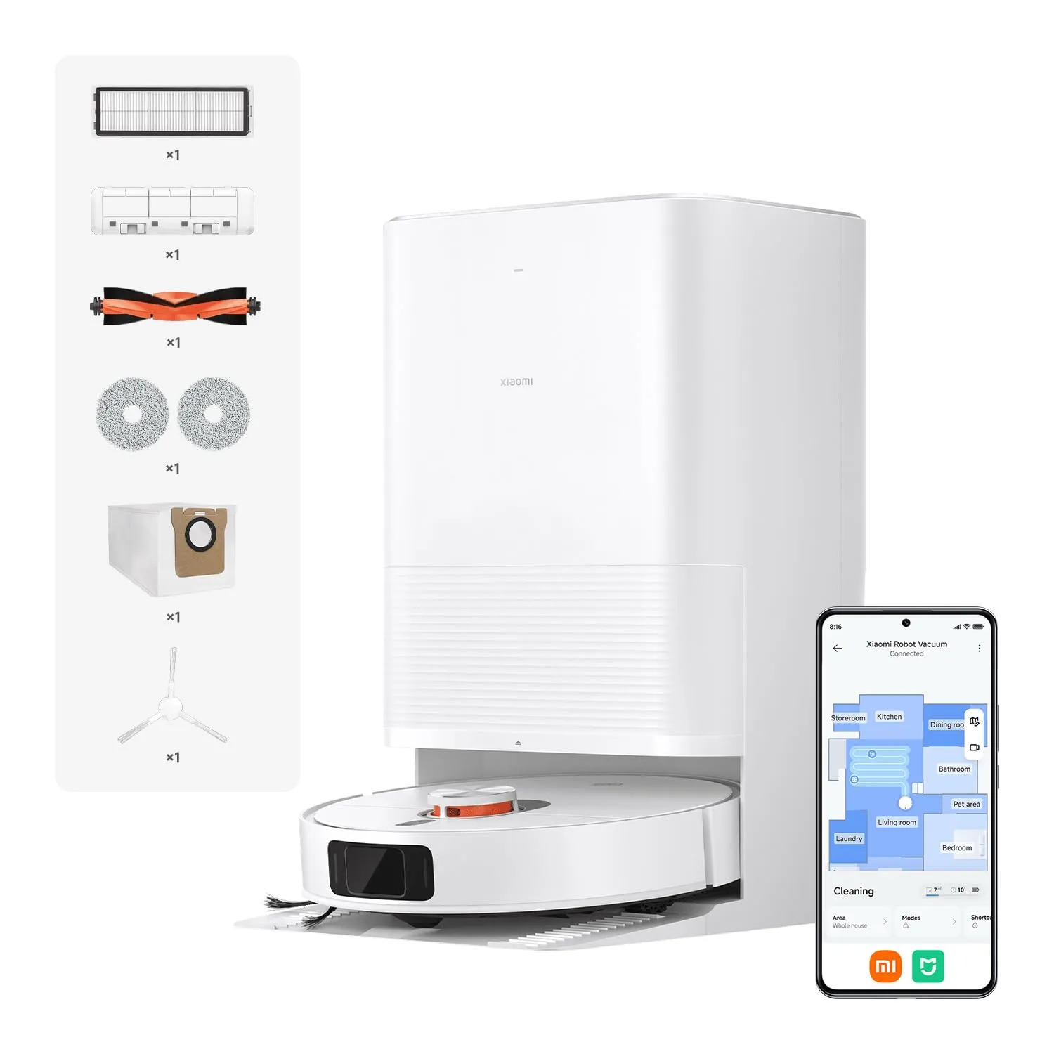 Xiaomi Robot Vacuum X20 Pro: L'eccellenza nella pulizia automatizzata