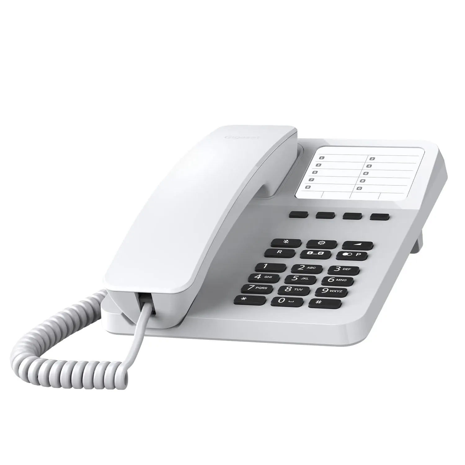 Gigaset DESK 400 Telefono Fisso da Tavolo Bianco
