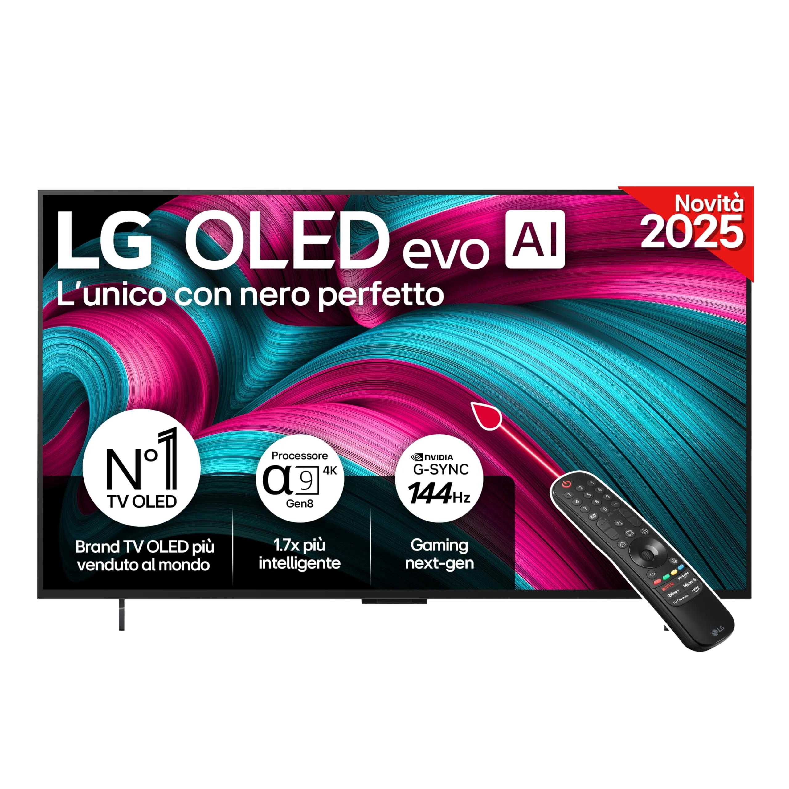 LG OLED evo AI C5 TV 42" 4K Smart TV OLED42C54LA 2025