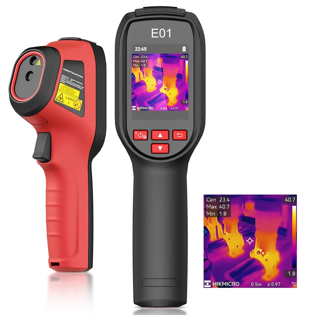 Termocamera Compatta HIKMICRO E01: Visione Termica Avanzata per Professionisti e Hobbisti