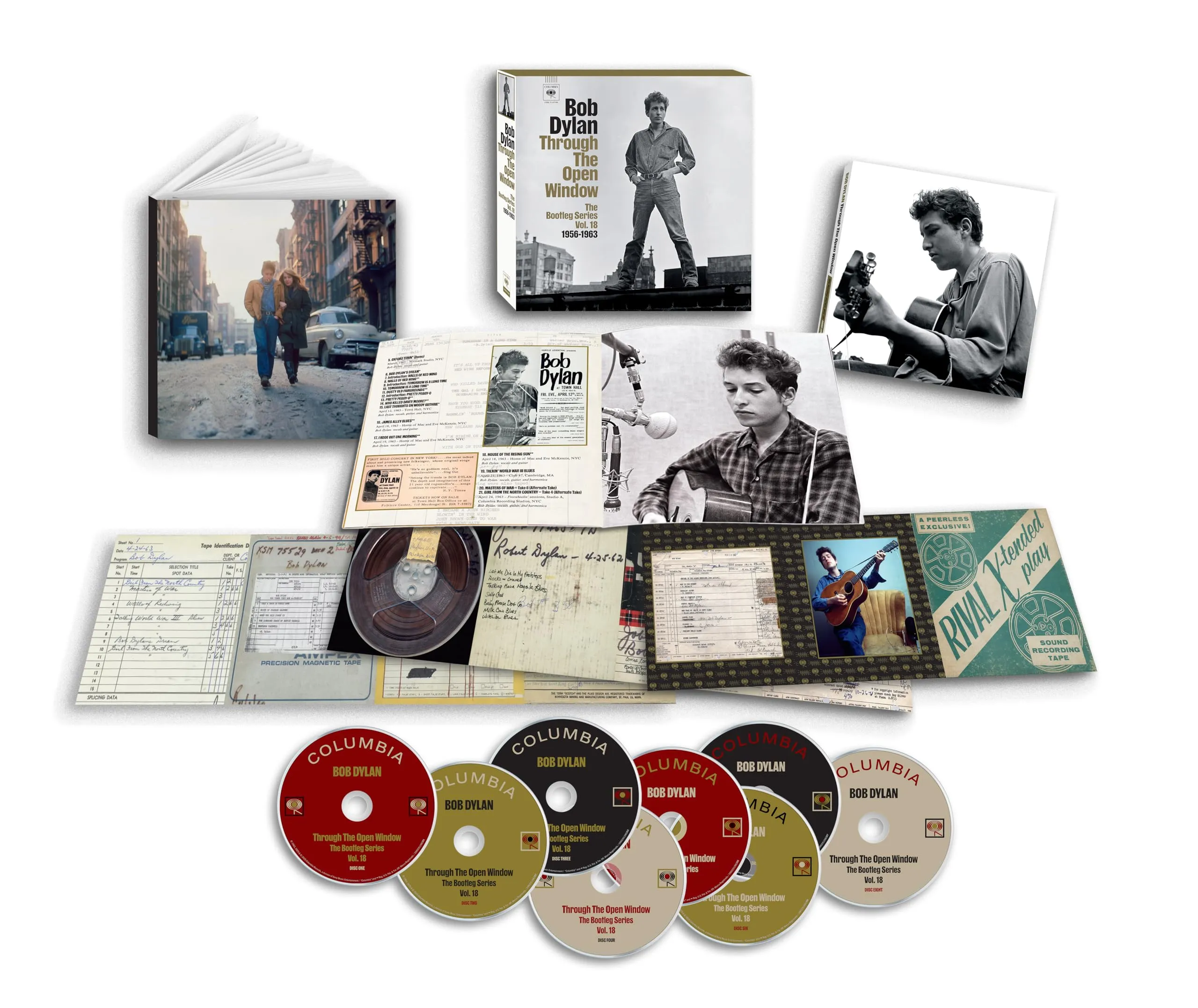 Bob Dylan - The Bootleg Series Vol. 18: Through The Open Window, 1956-1963 (8 CD)