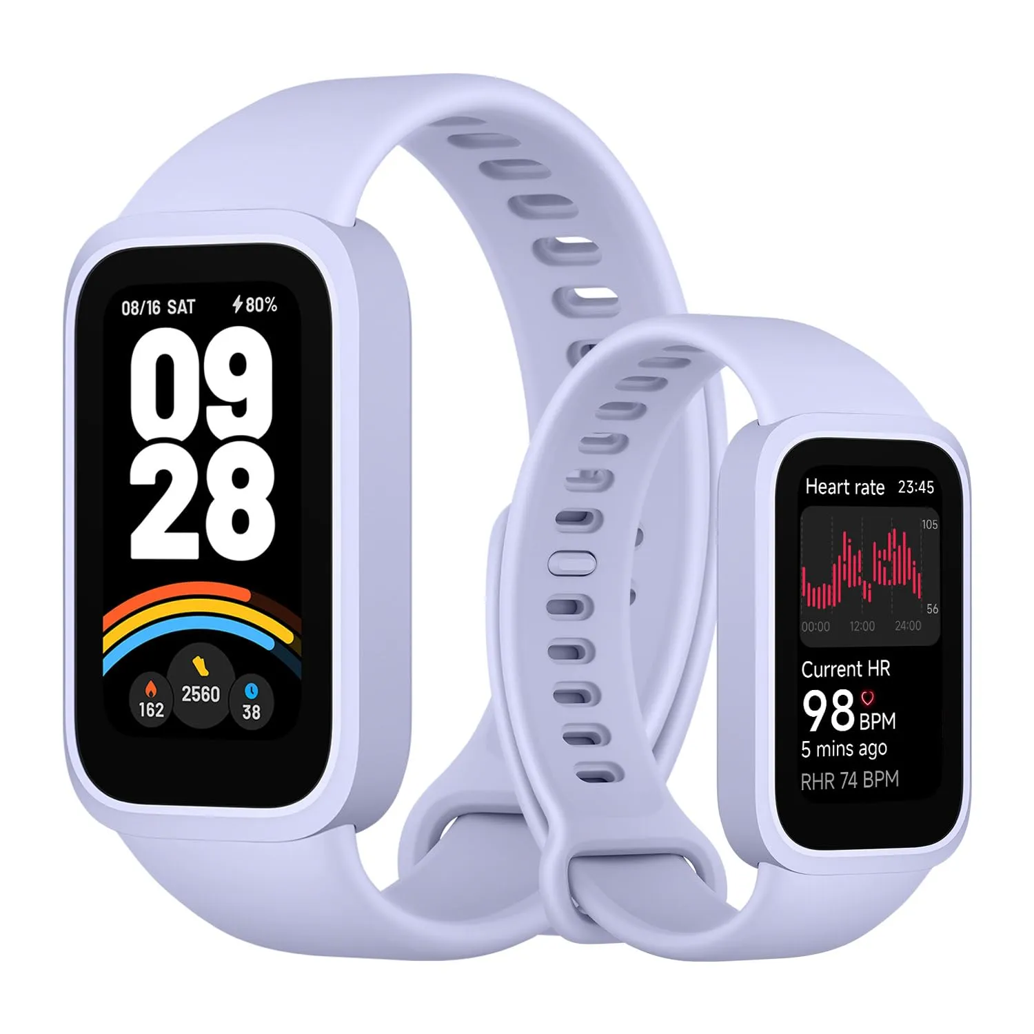 Xiaomi Smart Band 9 Active - Smartwatch Fitness con Display TFT 1.47", Monitoraggio Avanzato della Salute e Batteria a Lunga Durata (Purple)