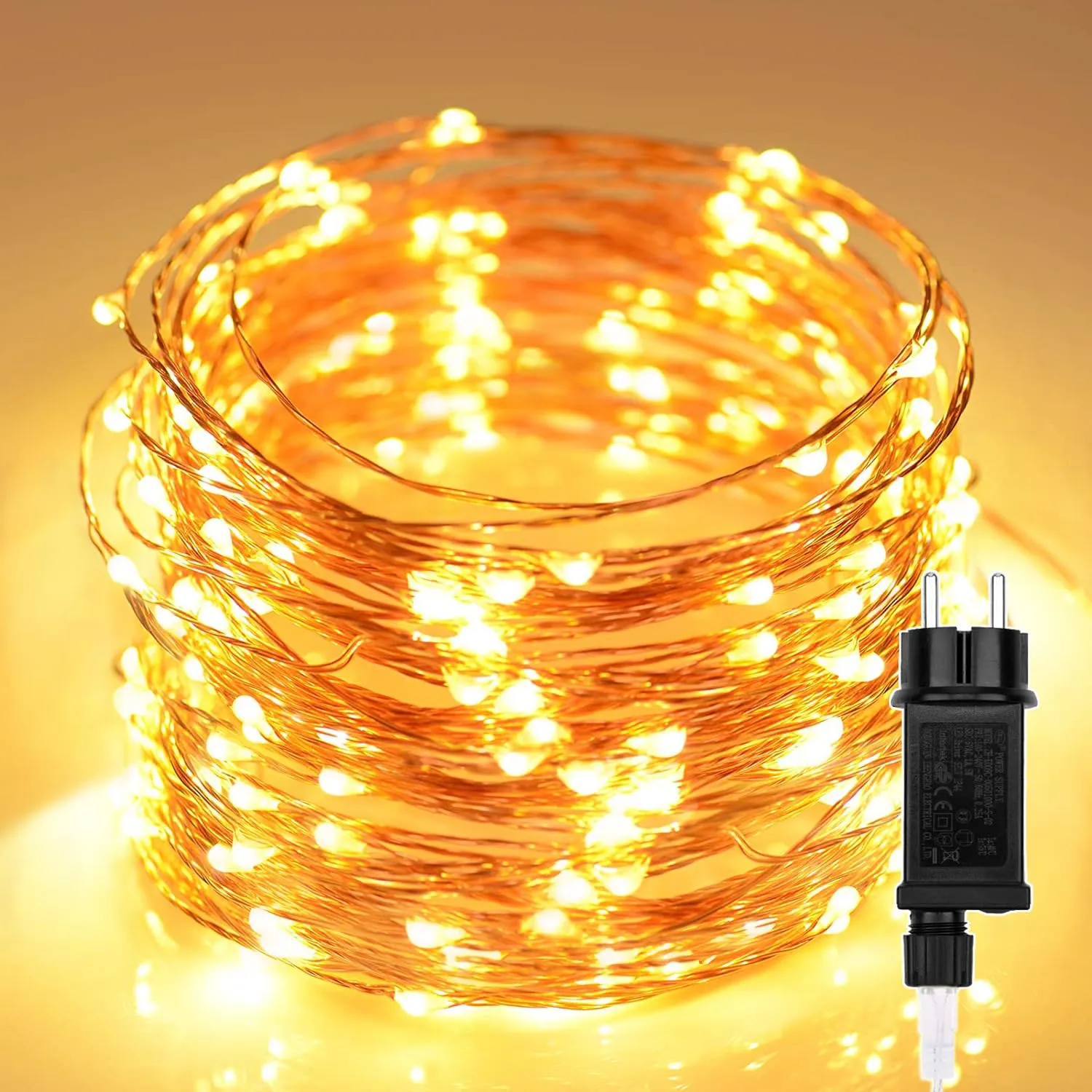 Luci di Natale LED Catena Luminosa Filo di Rame - Illumina le tue Feste