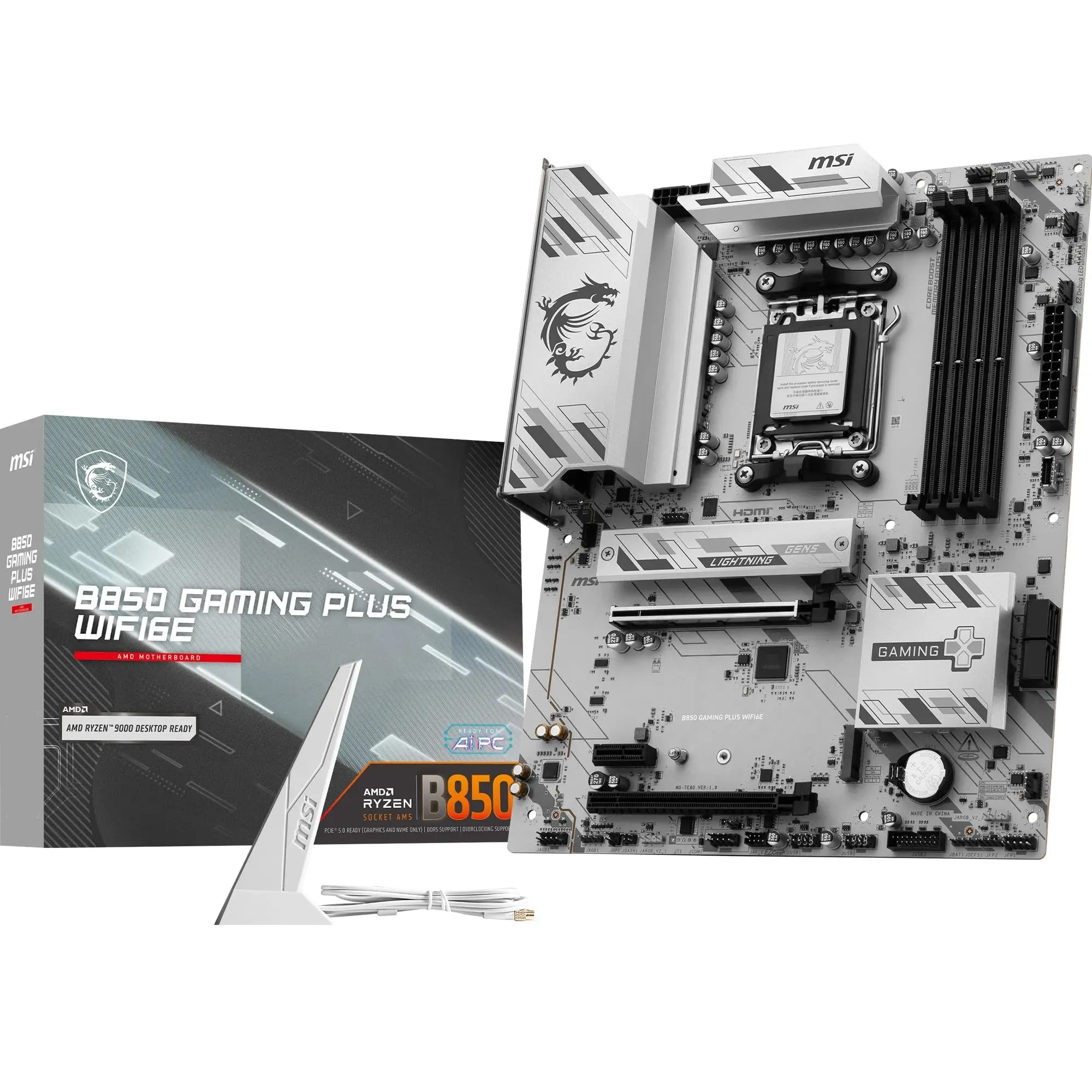 MSI B850 GAMING PLUS WIFI6E Scheda Madre ATX