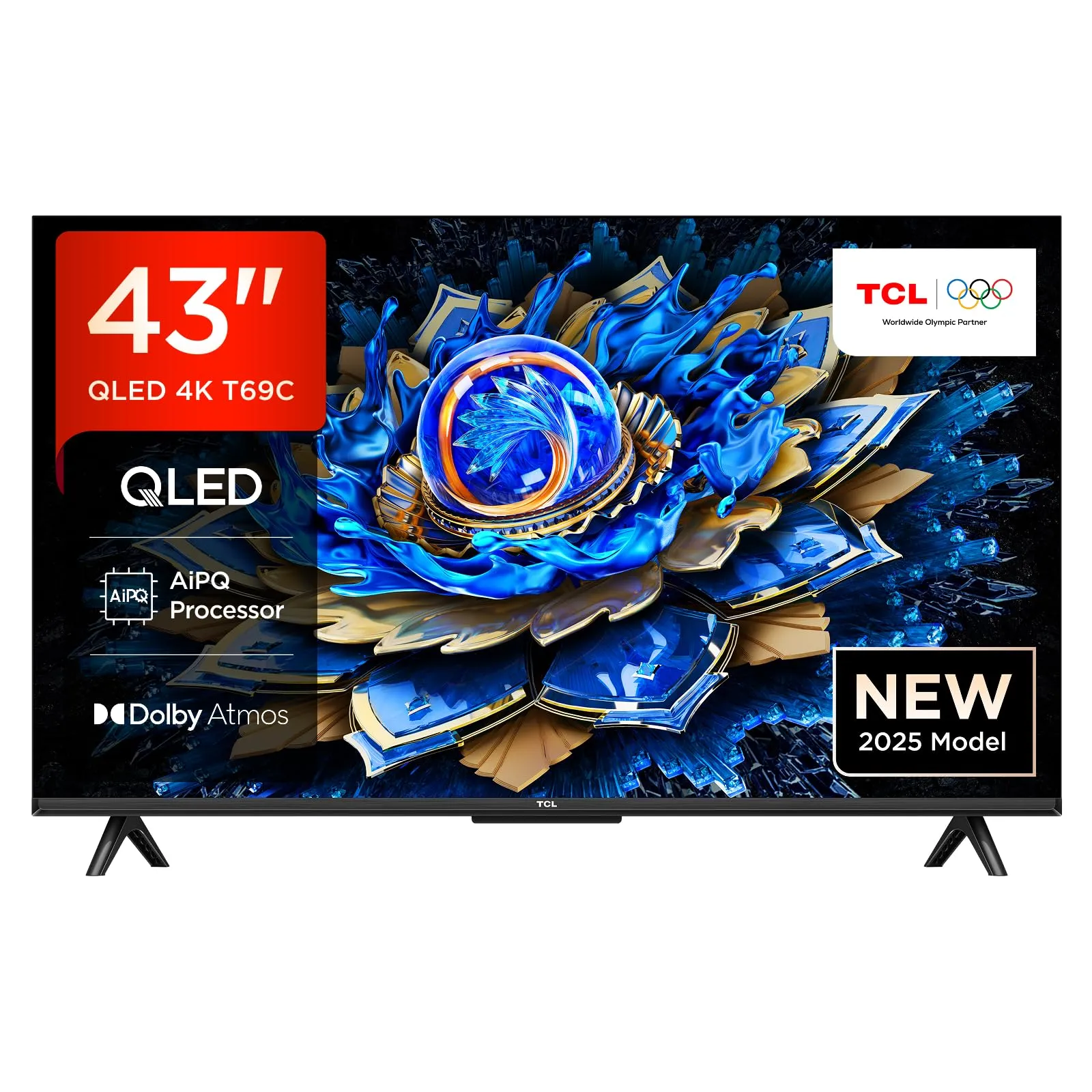 TCL 43T69C 43" QLED 4K HDR Google TV