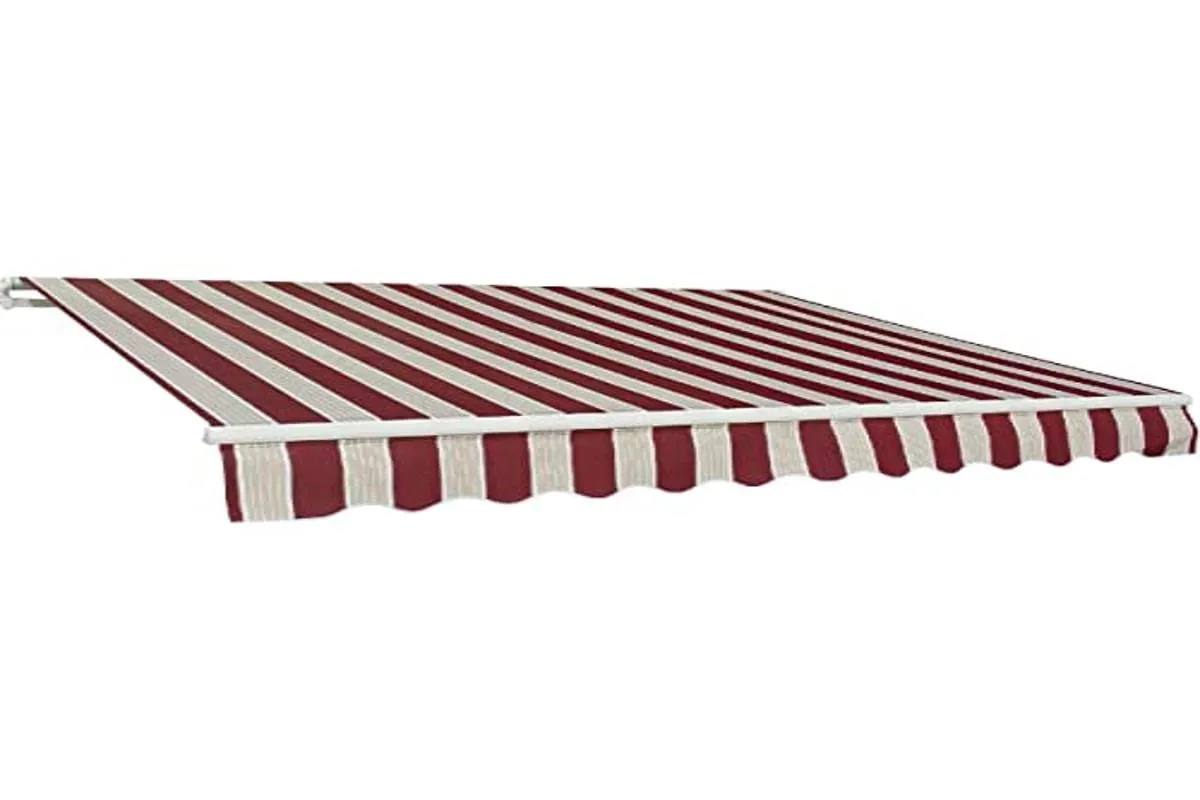 Tenda da Sole a Barra Quadra Garden Friend - 250x200 cm, Riga Bordeaux