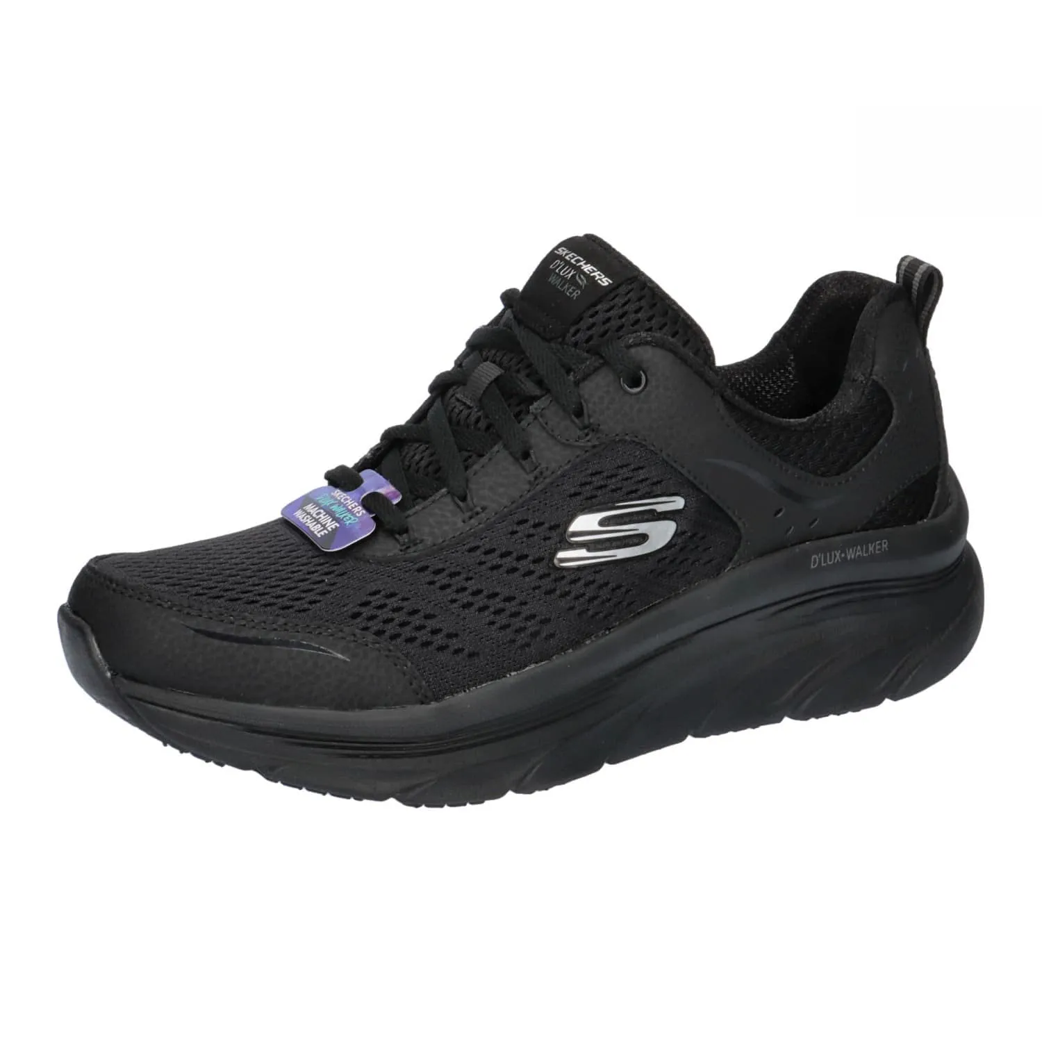 Skechers D'lux Walker Infinite Motion Scarpe Donna Nere
