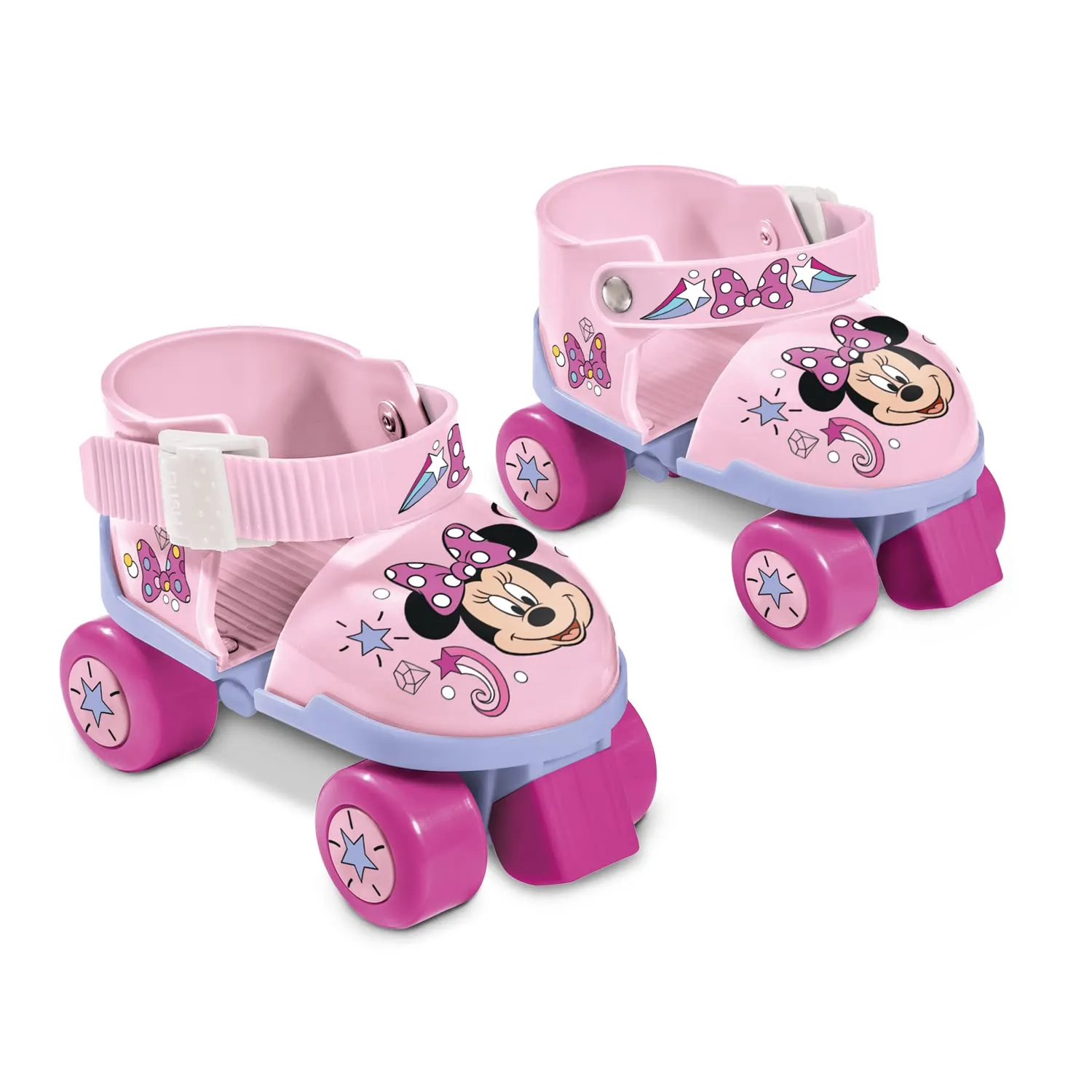 Mondo Rotelle Skate Minnie, Pattini Regolabili per Bambina