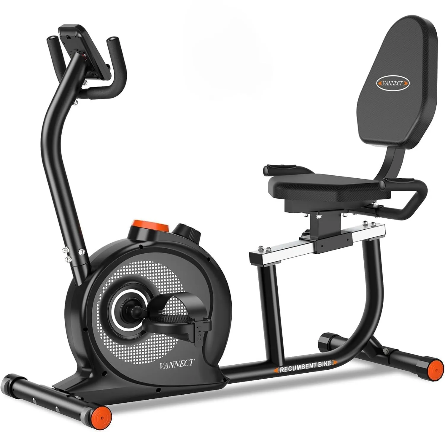 VANNECT Cyclette Pieghevole con Schienale