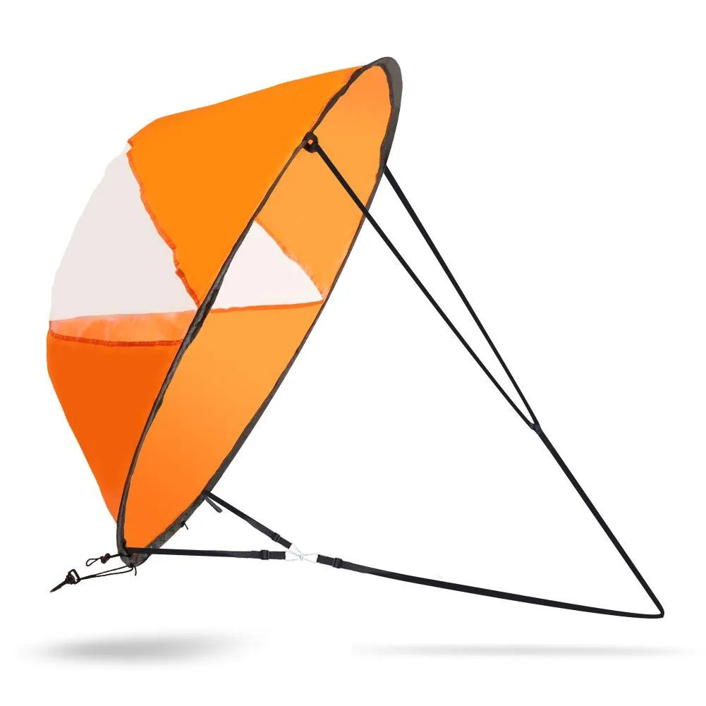 SUNGOOYUE Vela da Kayak Portatile 108cm Arancione
