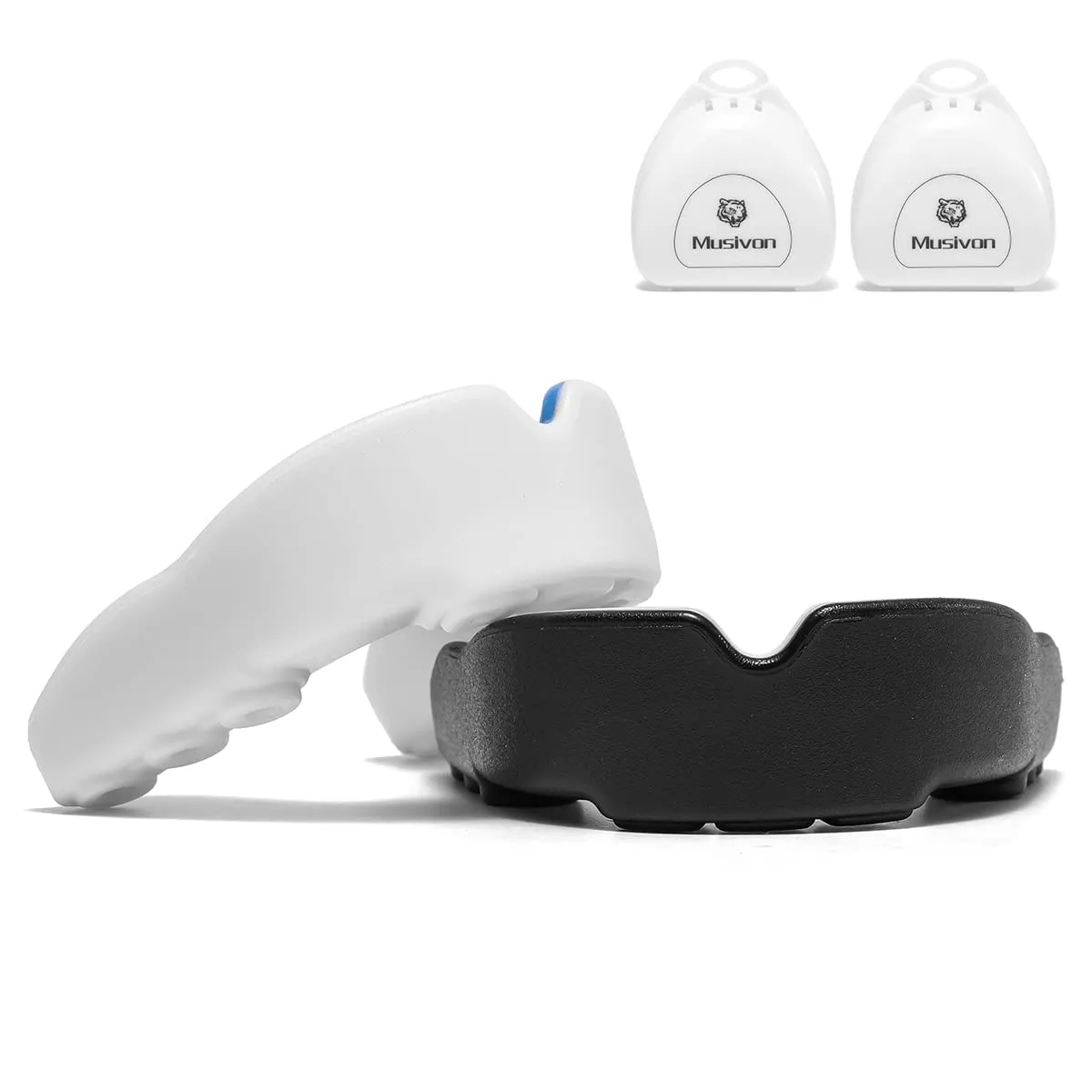 Paradenti Rugby Bambino 9-15 anni - Doppia Protezione (Confezione da 2)