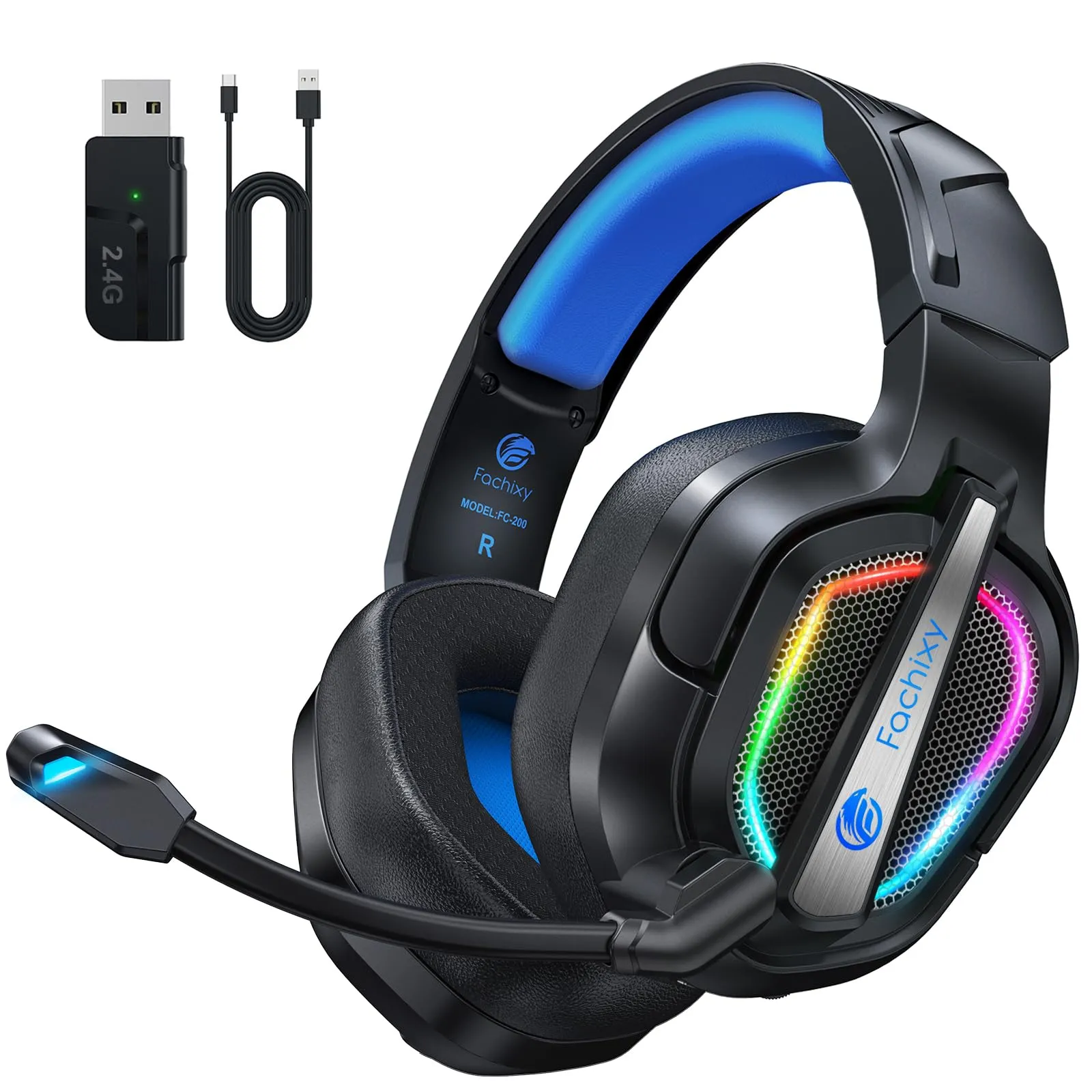 Fachixy FC200 Cuffie Gaming Wireless