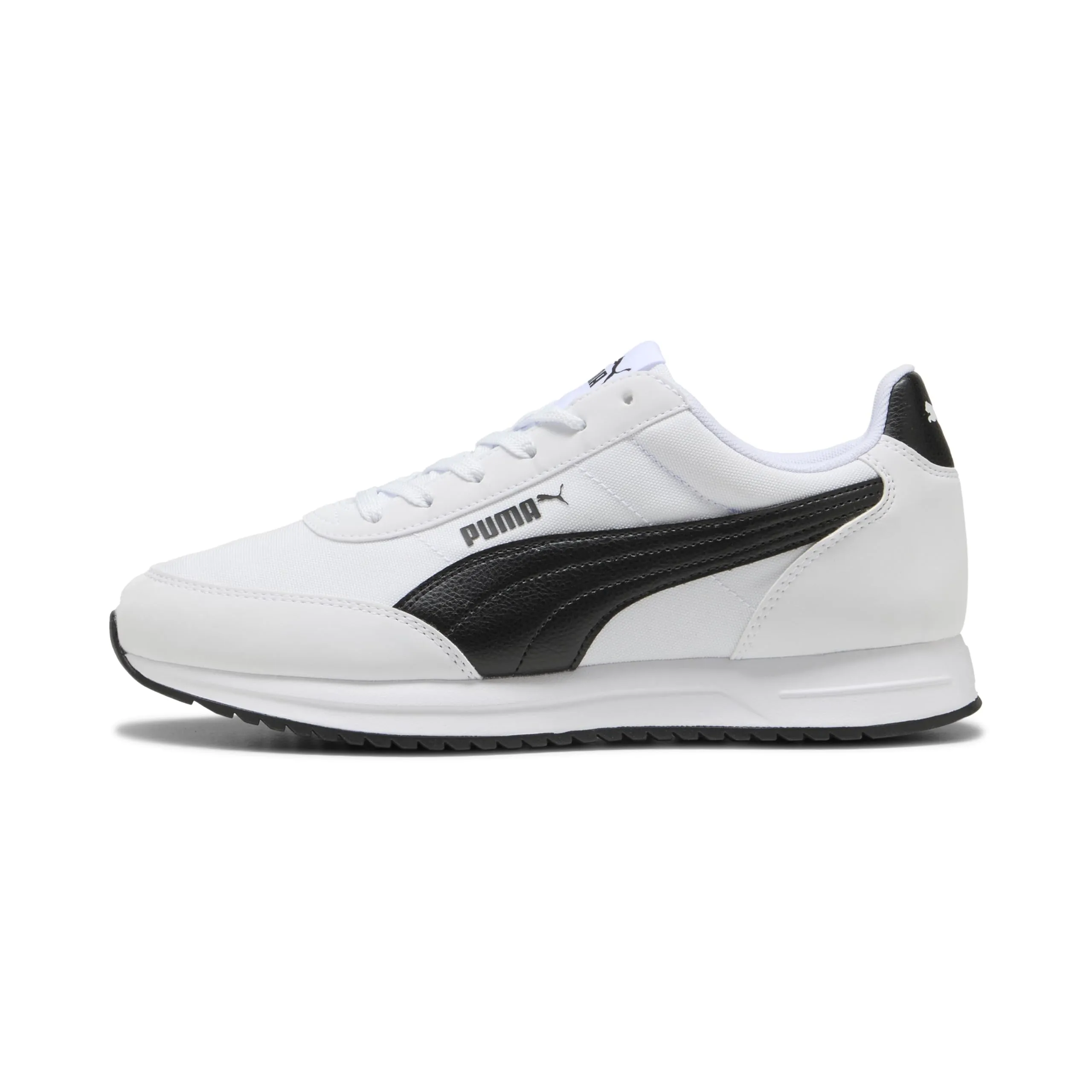 PUMA R78 LIGHTWIND, Scarpe da Ginnastica Unisex-Adulto, White Black, 42 EU