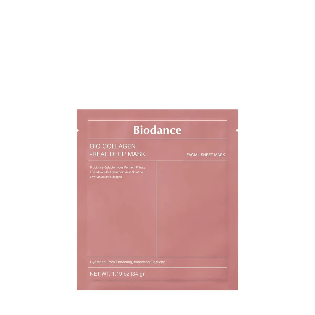 Biodance Bio Collagen Maschera Viso Profonda Idratante e Rassodante - 4 Fogli