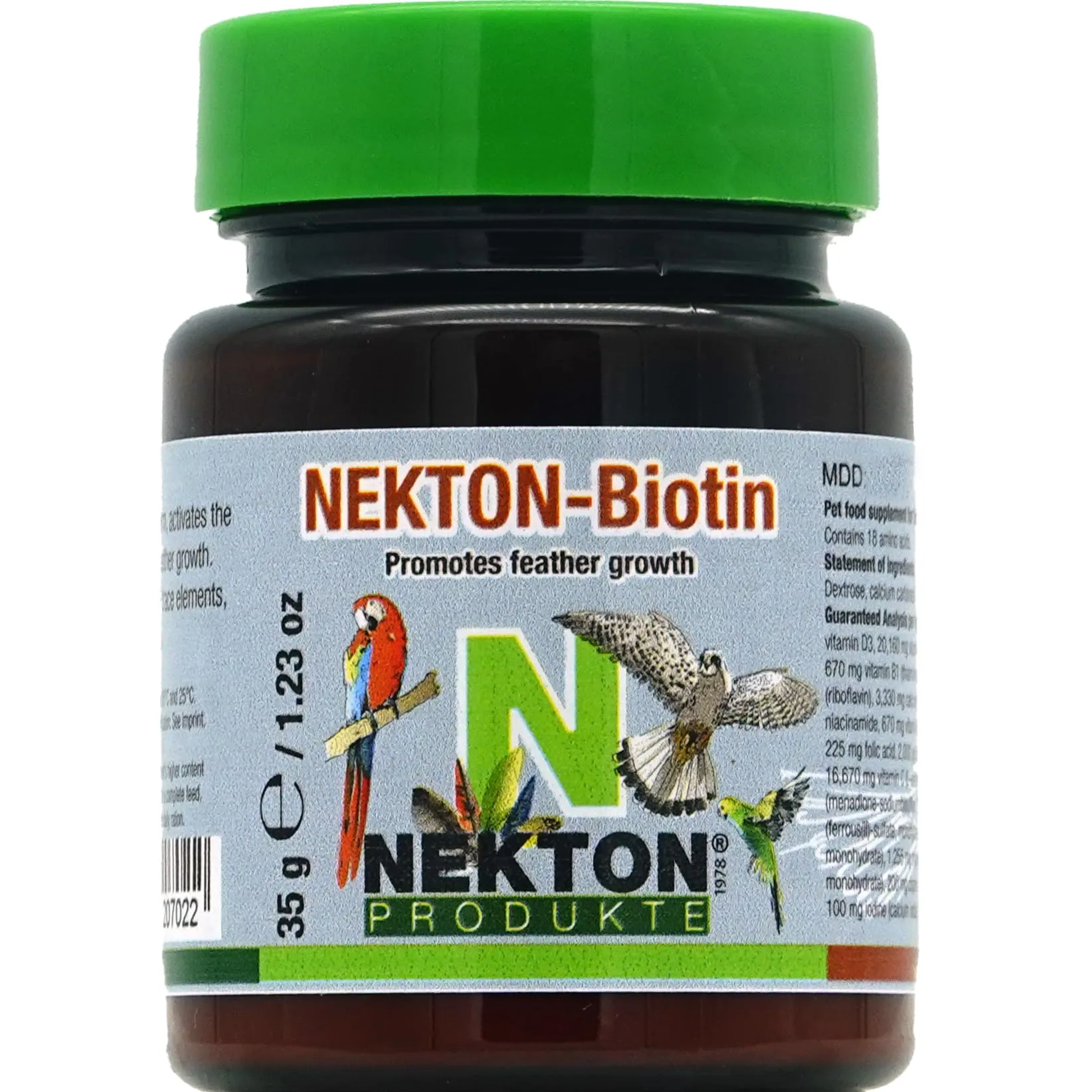 Nekton Bio Integratore per Piumaggio - 35g