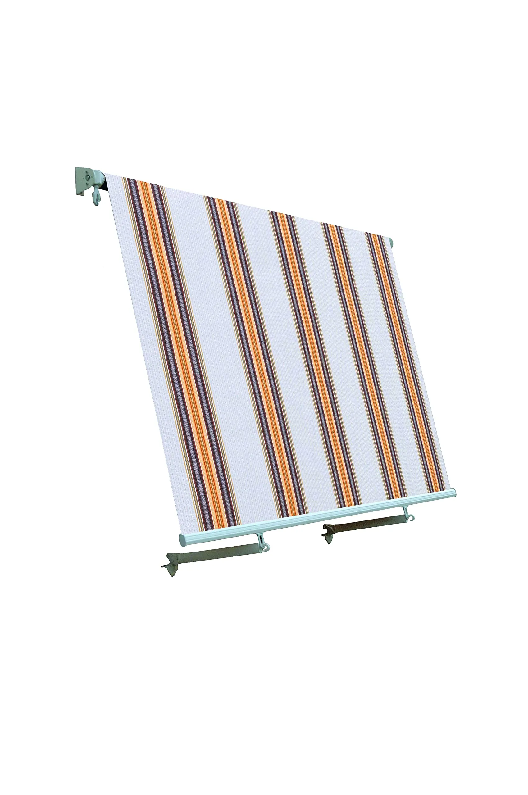 Tenda da Sole a Caduta con Bracci Garden Friend, Riga Beige, 245x245 cm