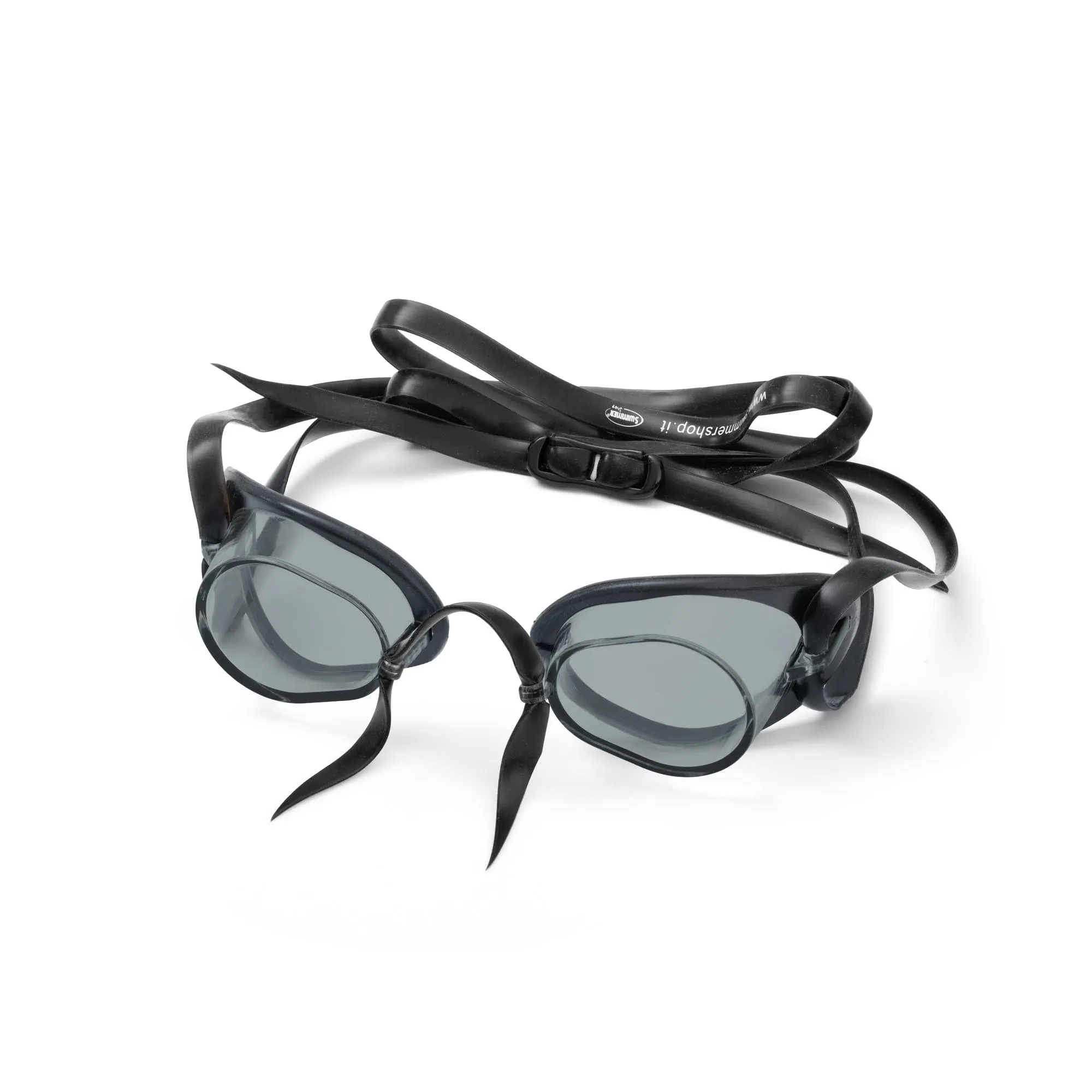 SwimmerShop Occhialini Nuoto Tipo Svedesi - Light Black