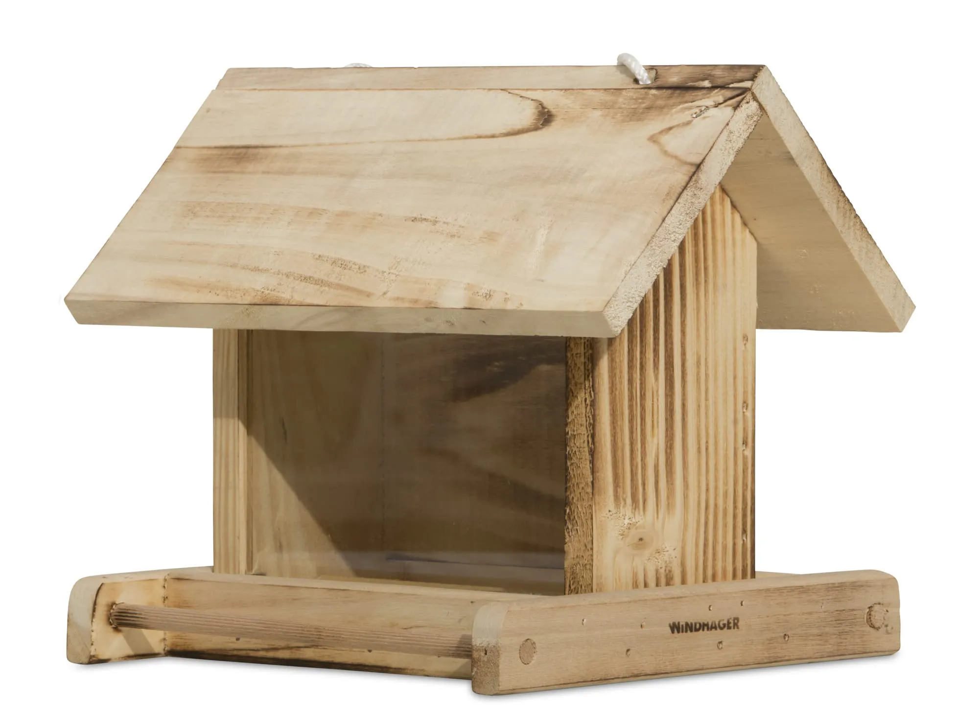 Mangiatoia da Giardino per Uccelli Windhager in Legno Massiccio