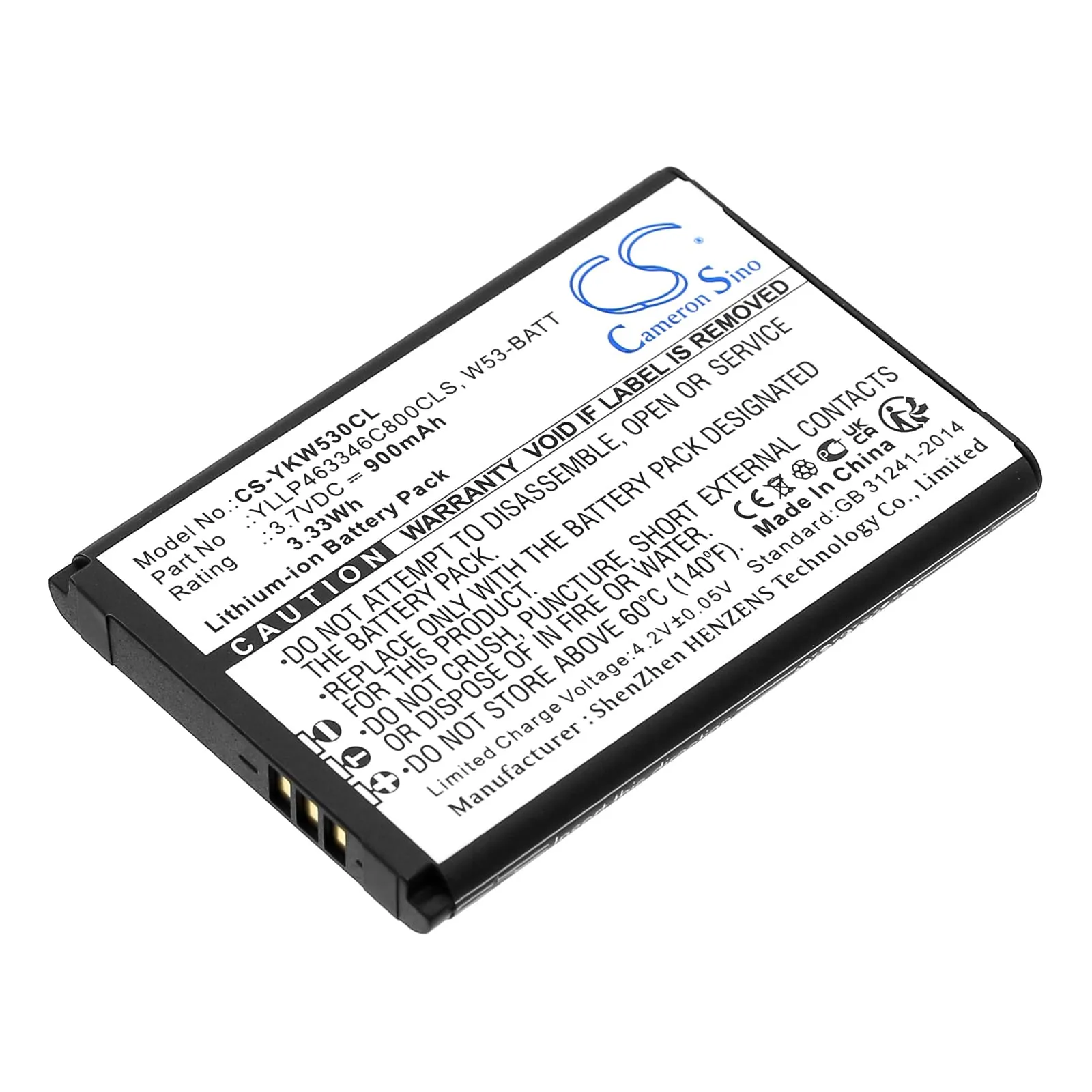 Batteria Compatibile Yealink W53, W73, W53H, W73H - Sostituzione W53-BATT