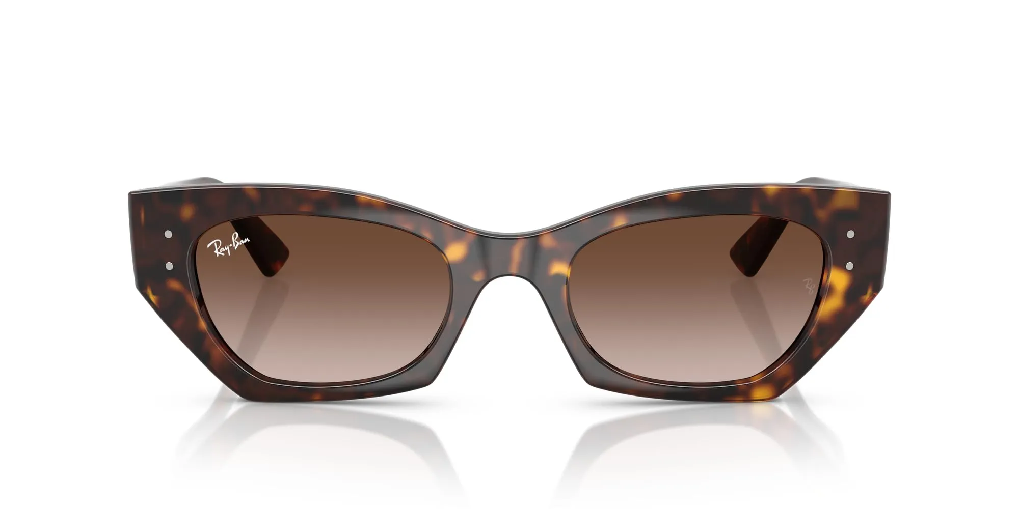 Ray-Ban Occhiali da sole unisex Rb4430 Zena Havana/Marrone sfumato, 49 mm