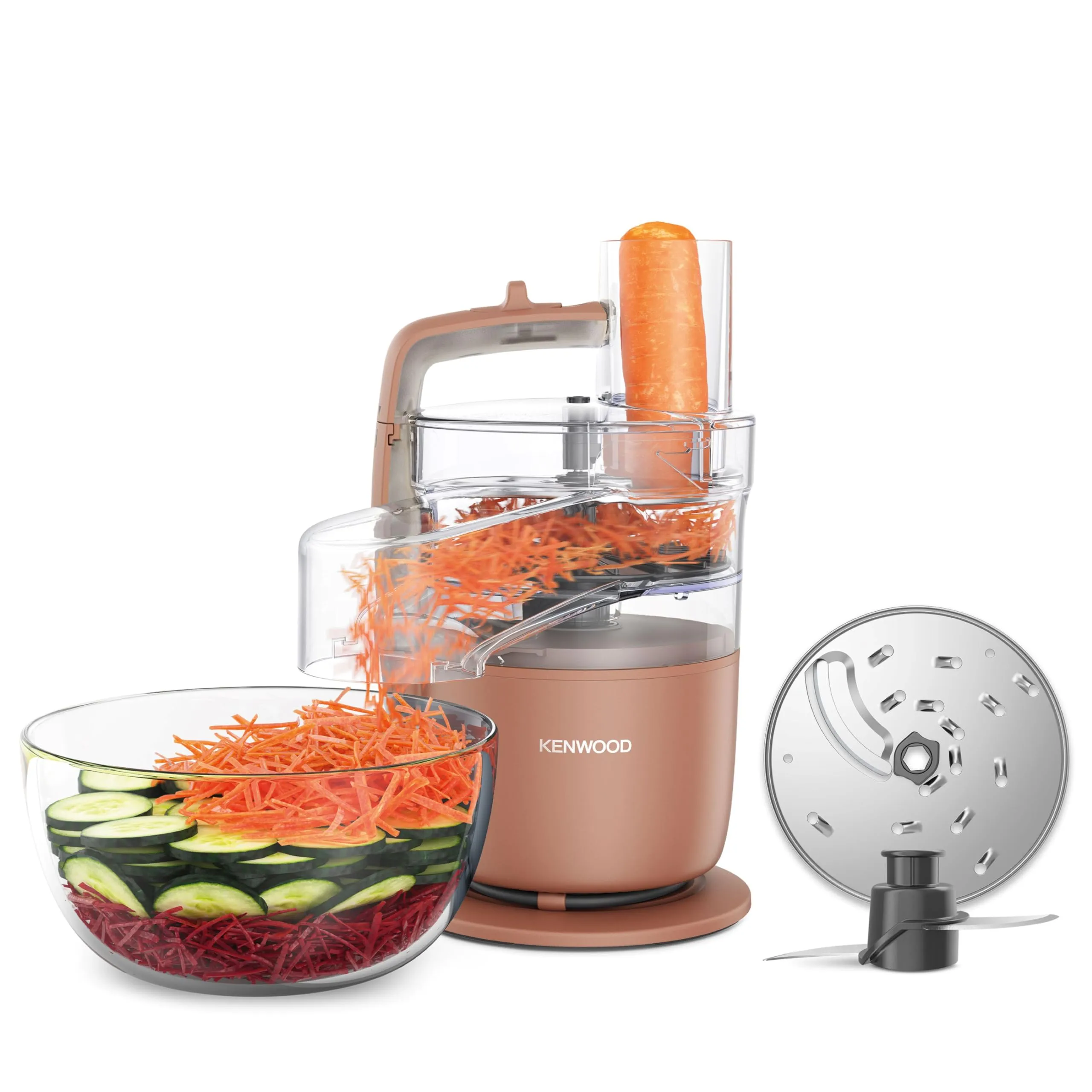 Kenwood MultiPro Go FDP22.130RD Robot da Cucina Multifunzione
