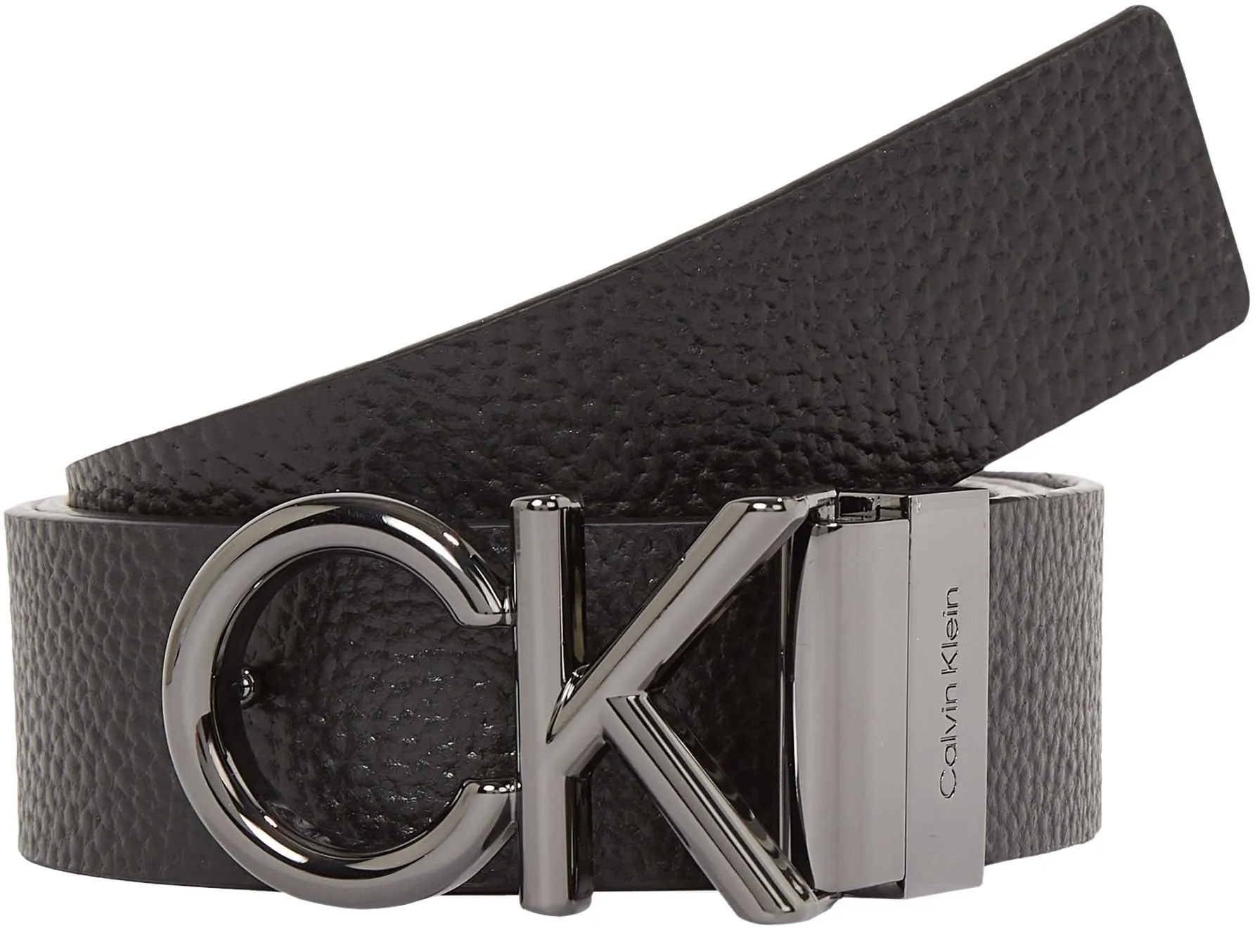 Calvin Klein Cintura Uomo Metal Bombe 3,5 cm