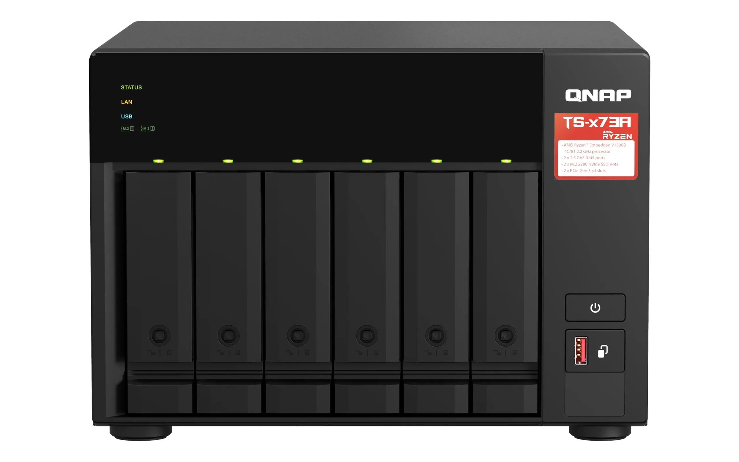 QNAP TS-673A-SW5T NAS Tower
