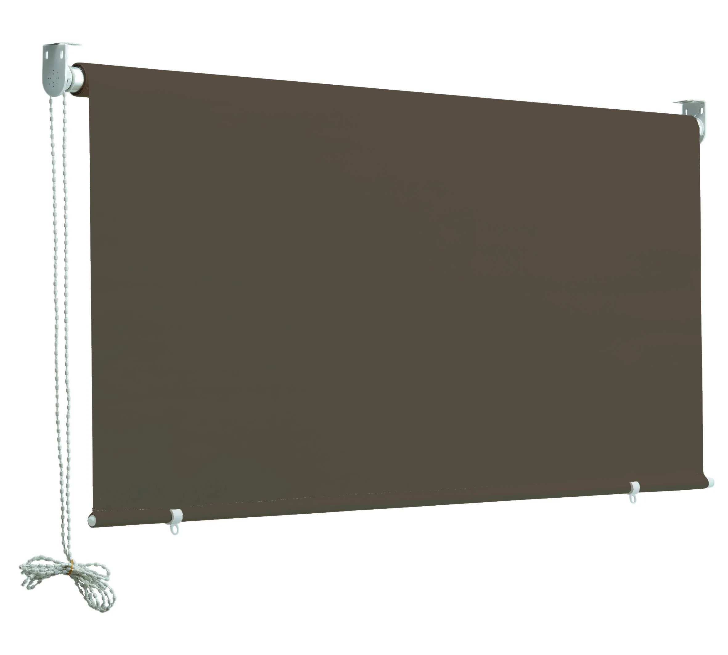 Tenda a Caduta Garden Friend Marrone 150x250 cm con Catenella