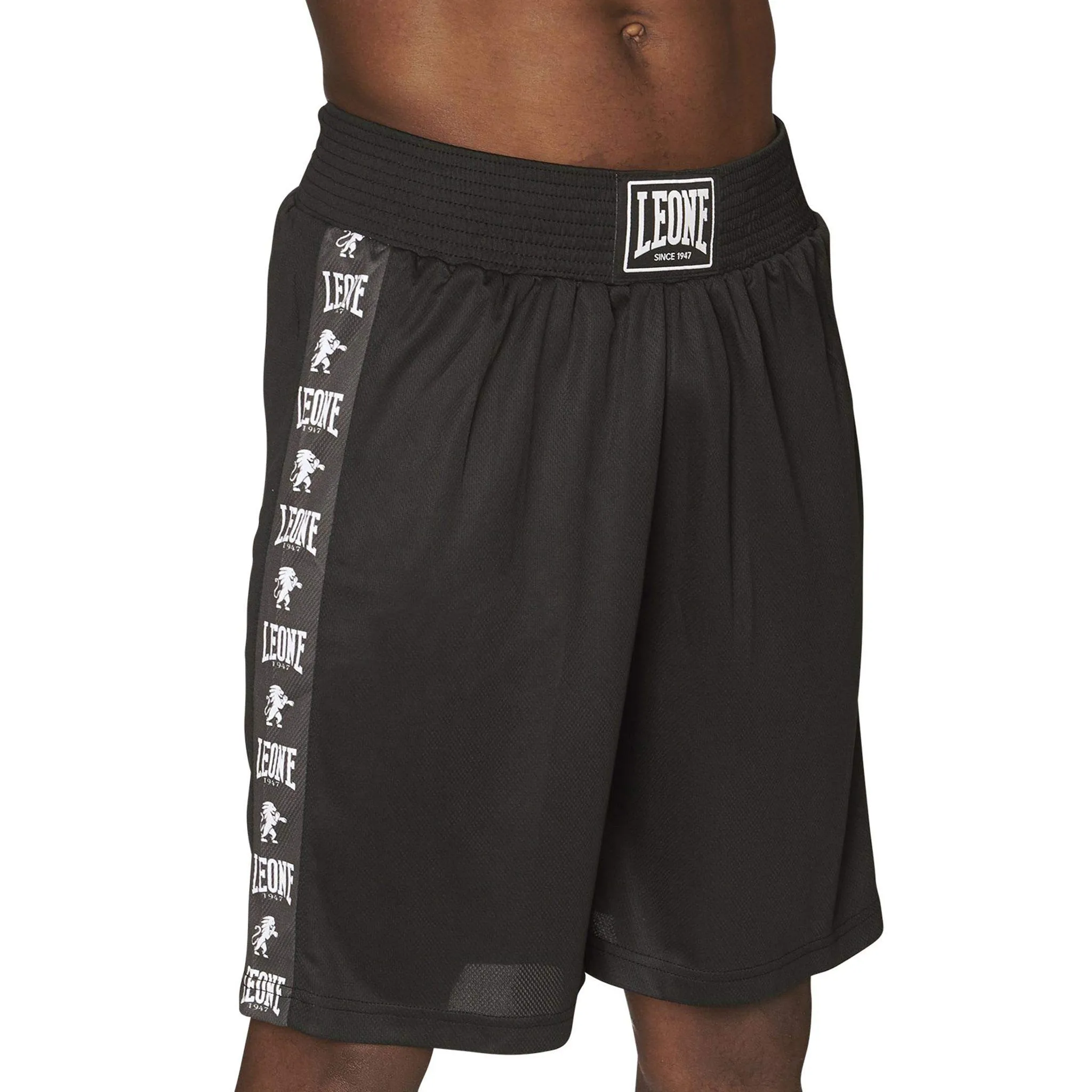 Leone 1947 Pantaloncino Boxer Ambassador Nero L