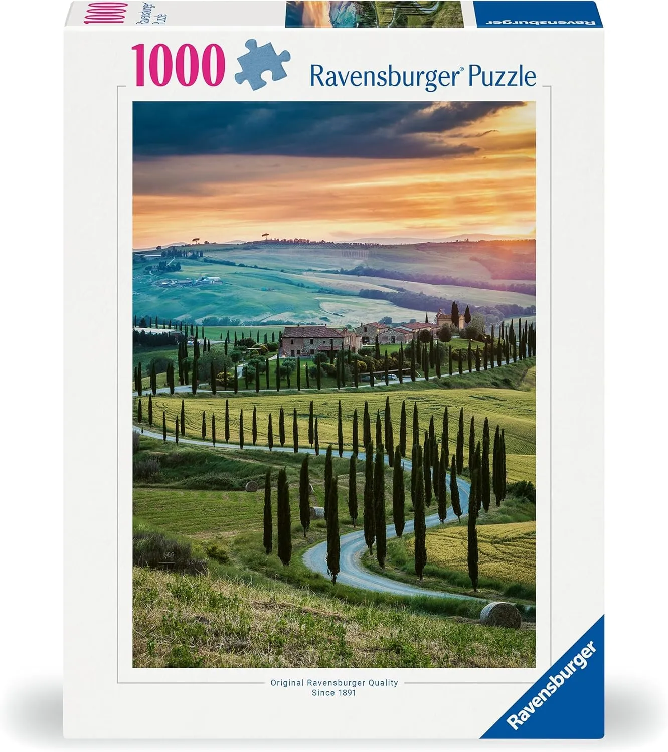 Ravensburger Puzzle Val d'Orcia Toscana 1000 Pezzi