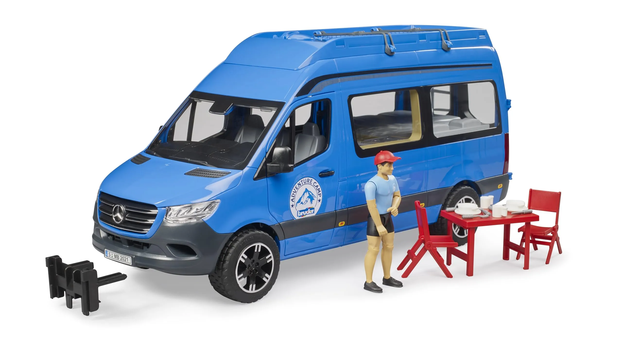 Bruder 02684 - Camper Mercedes Benz Sprinter con Autista